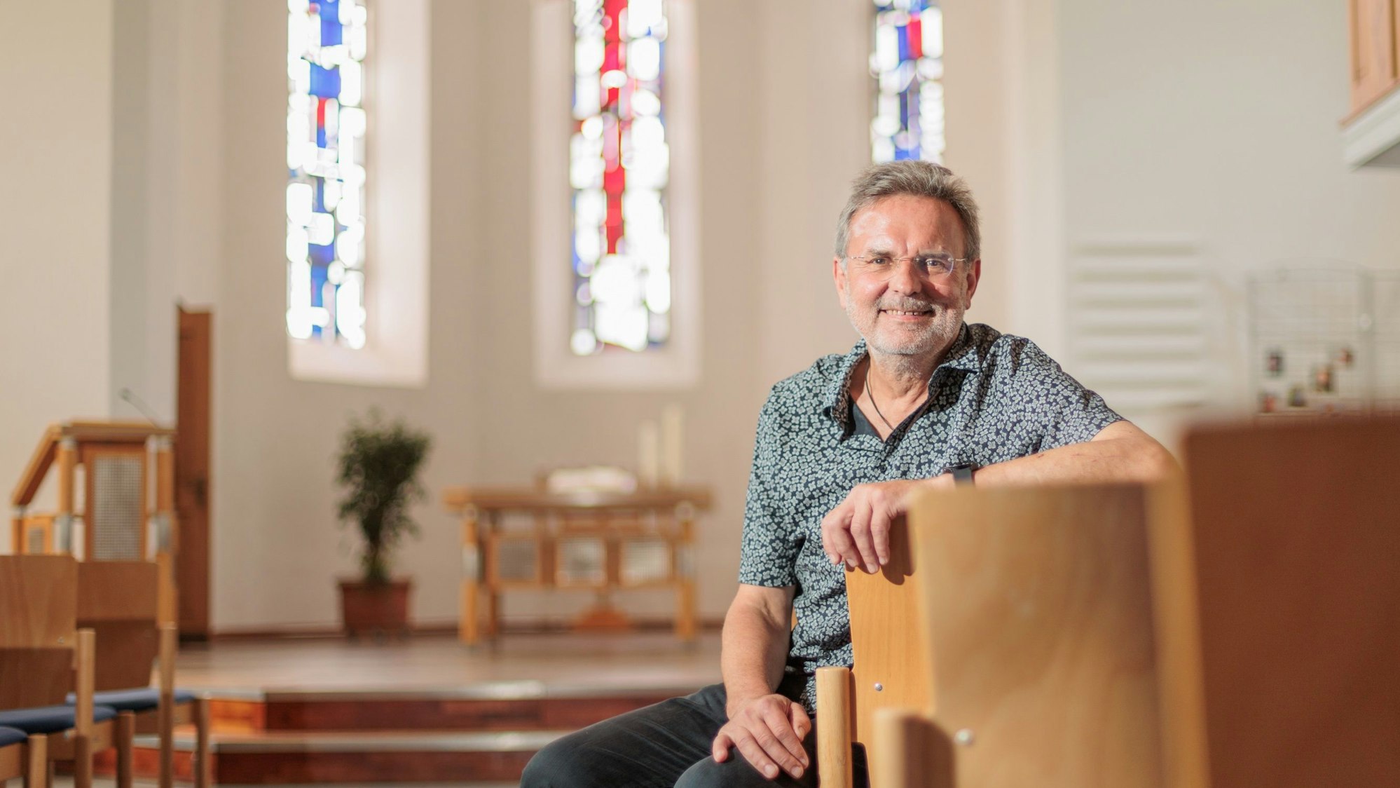 Thomas Werner hat mit zehn Stunden pro Woche die Pfarrvertretung übernommen.