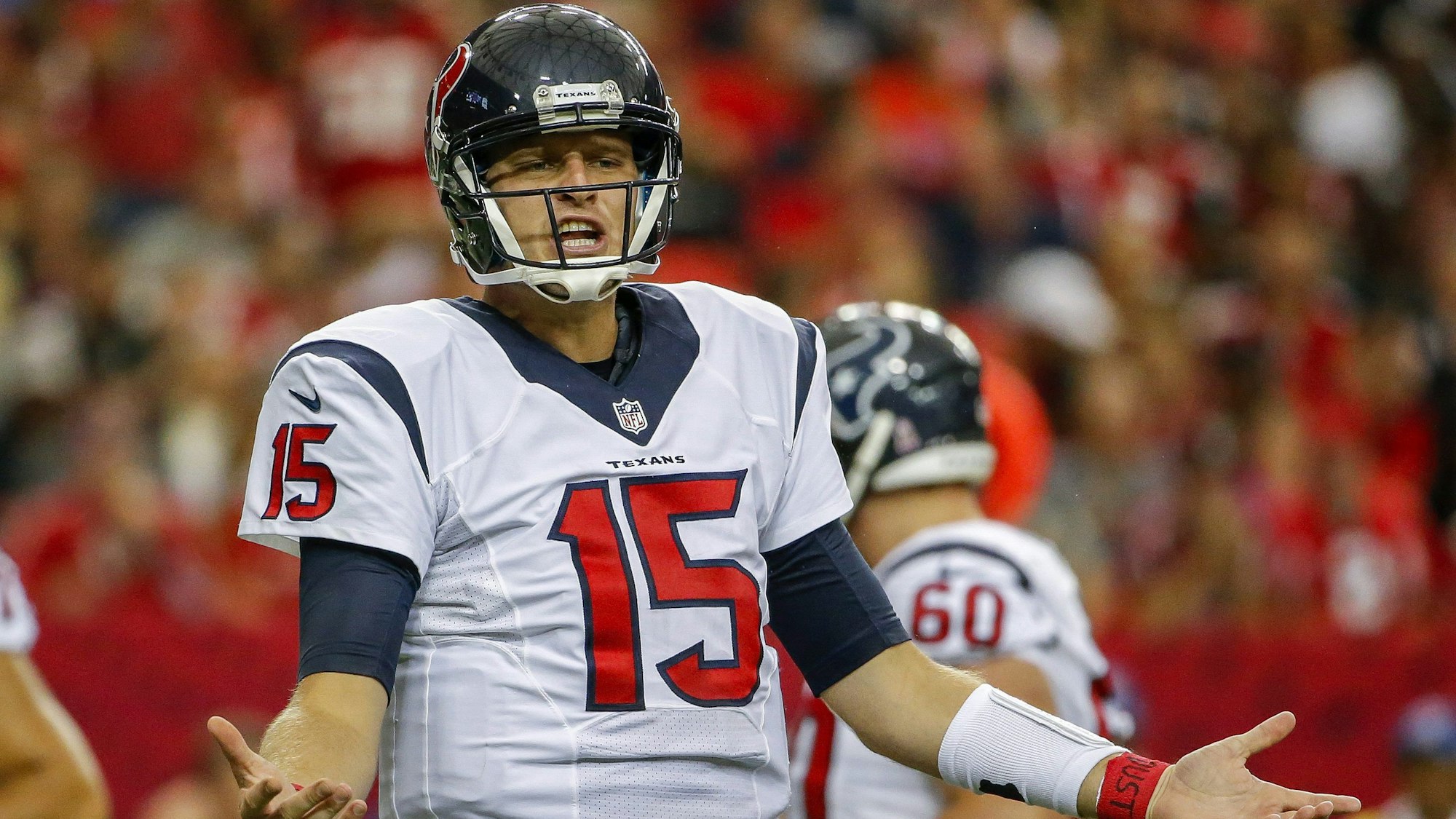 Ryan Mallett bei einem Spiel der NFL