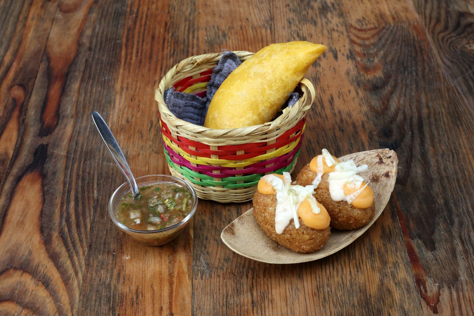 Empanada Jacky und Bulgurkroketten