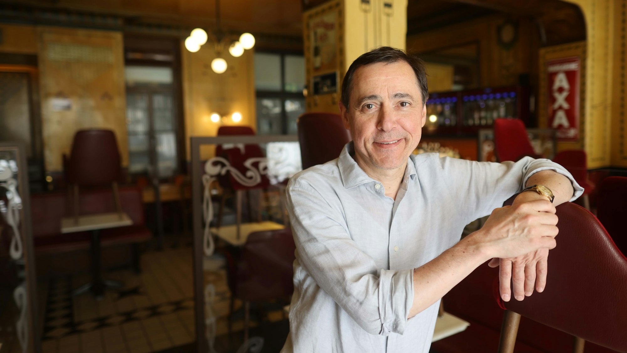 Vincent Moissonnier im „Le Moissonnier“.