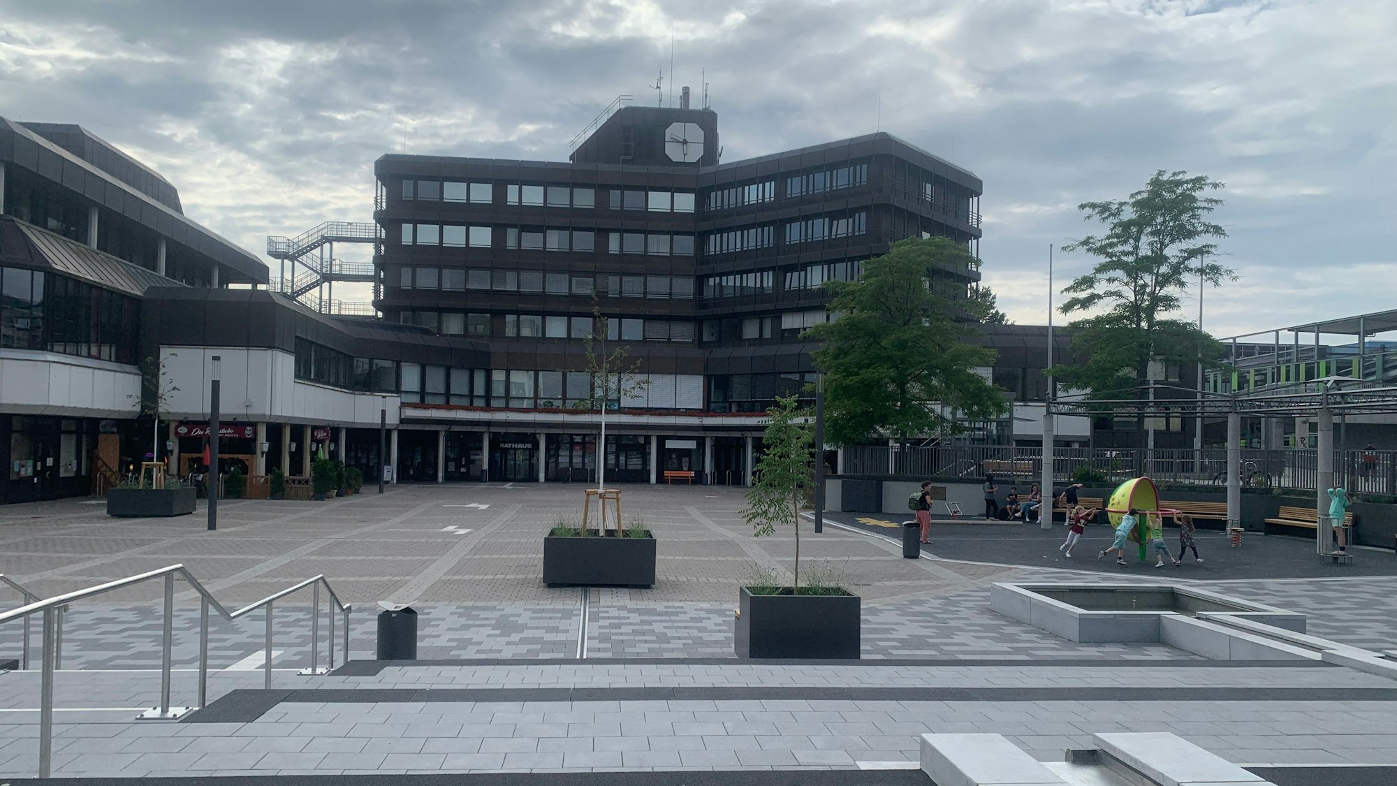 Das Rathaus von Sankt Augustin.