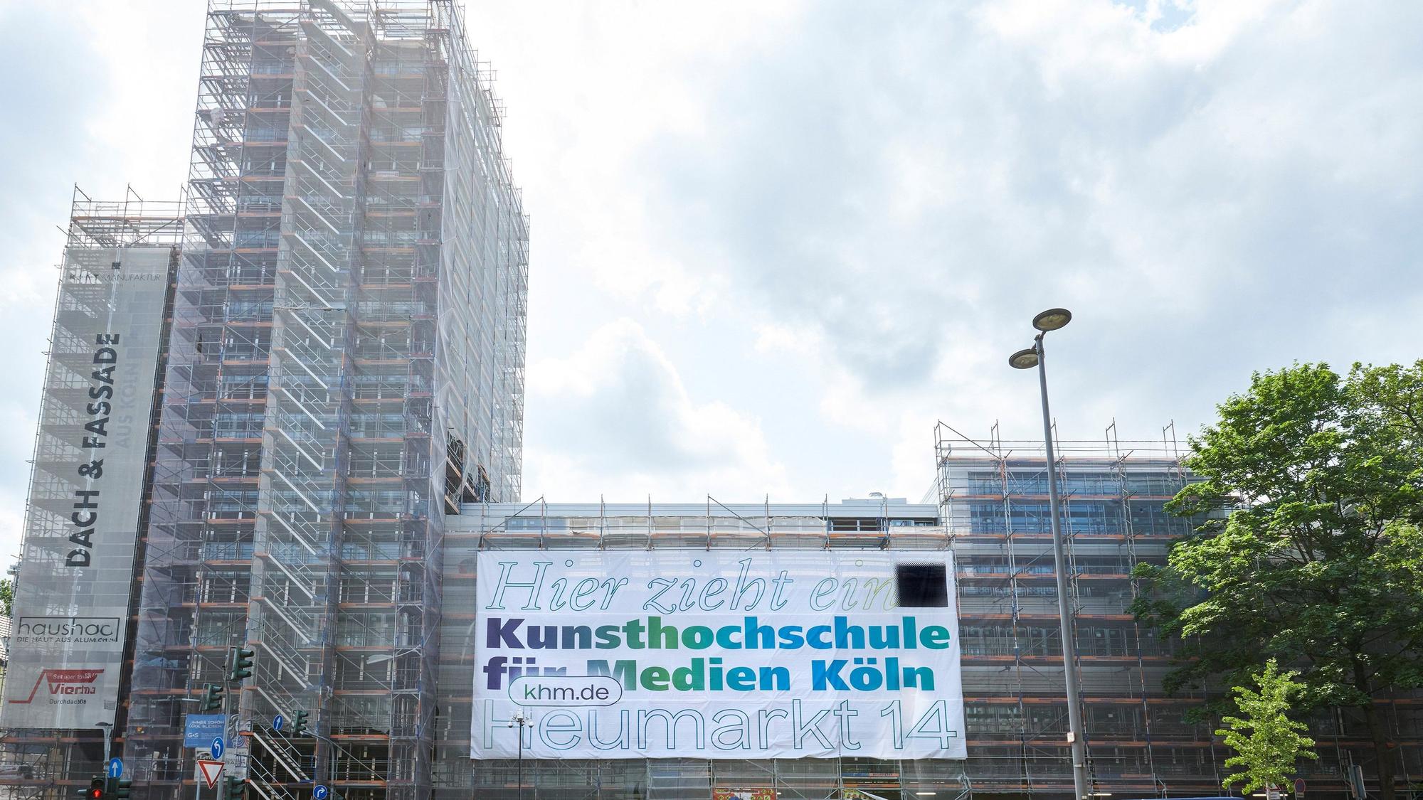 Die Kunsthochschule für Medien zieht in das Gebäude an der Handwerkskammer.