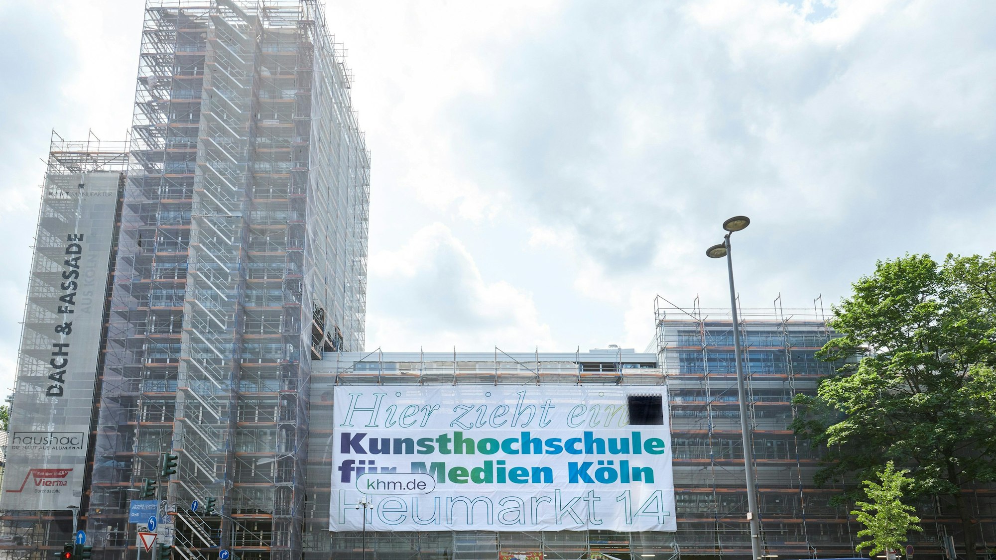 Die Kunsthochschule für Medien zieht in das Gebäude an der Handwerkskammer.