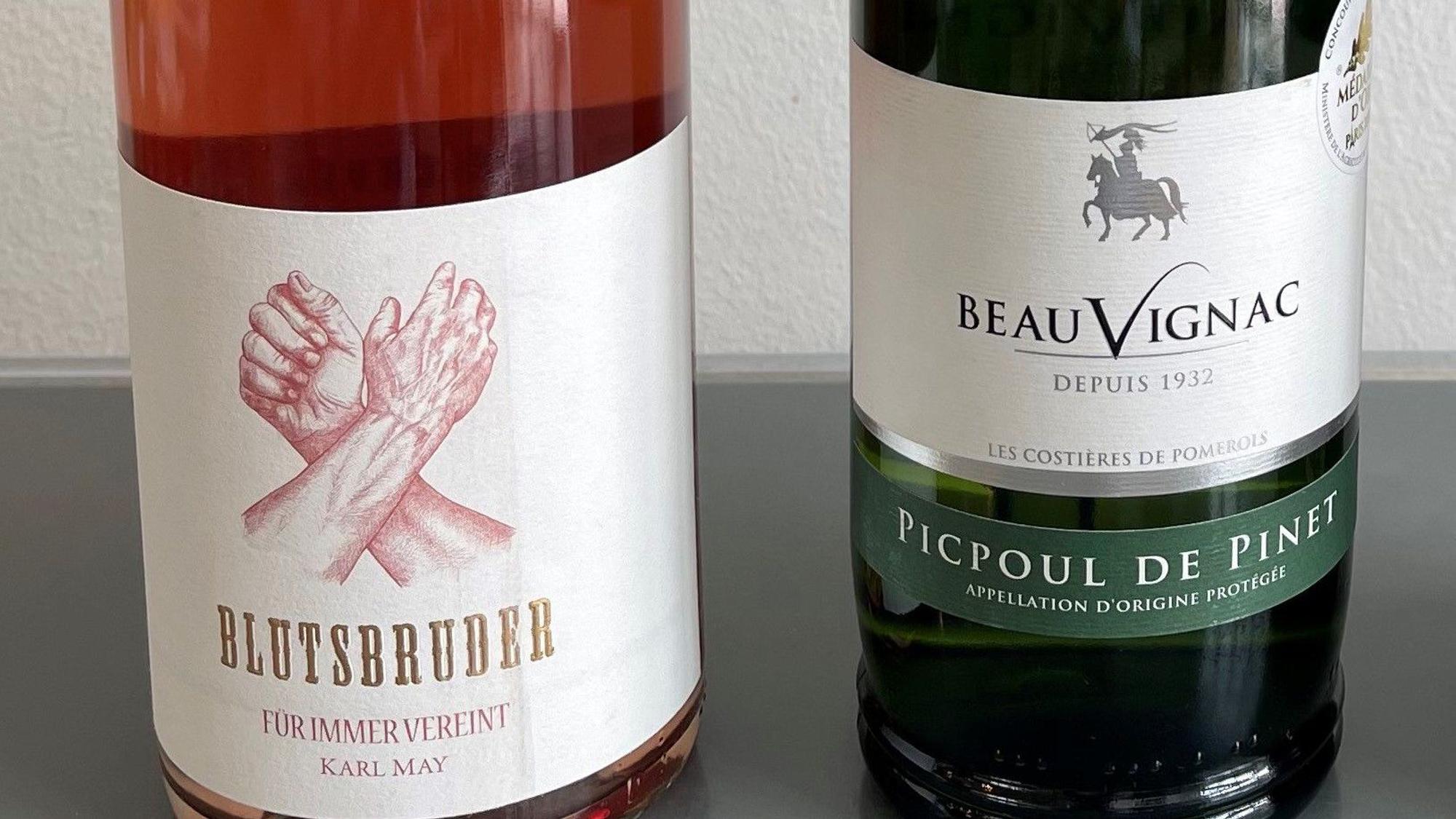 2022 Blutsbruder Rosé, Weingut Karl May, Rheinhessen, 11,50 Euro