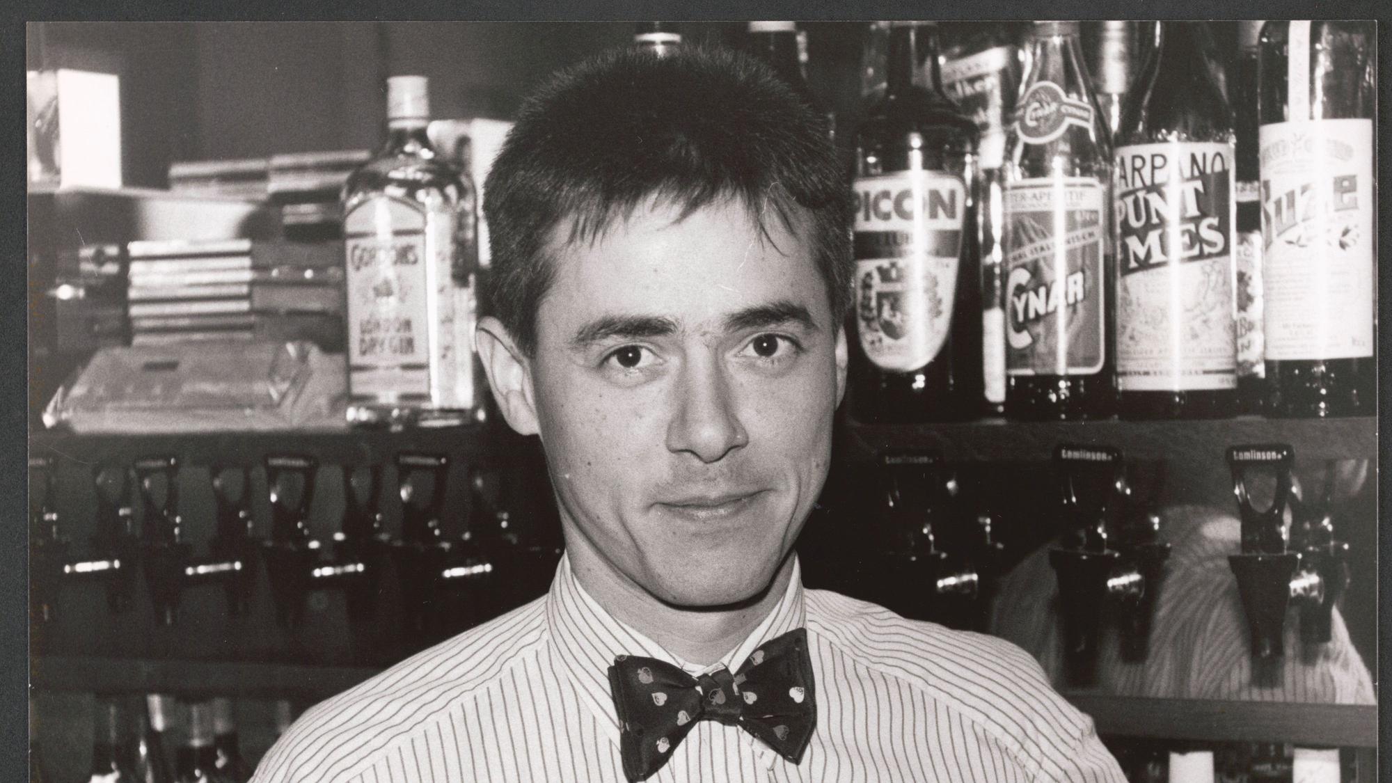 Vincent Moissonnier in den 80er Jahren im „Le Moissonnier“.