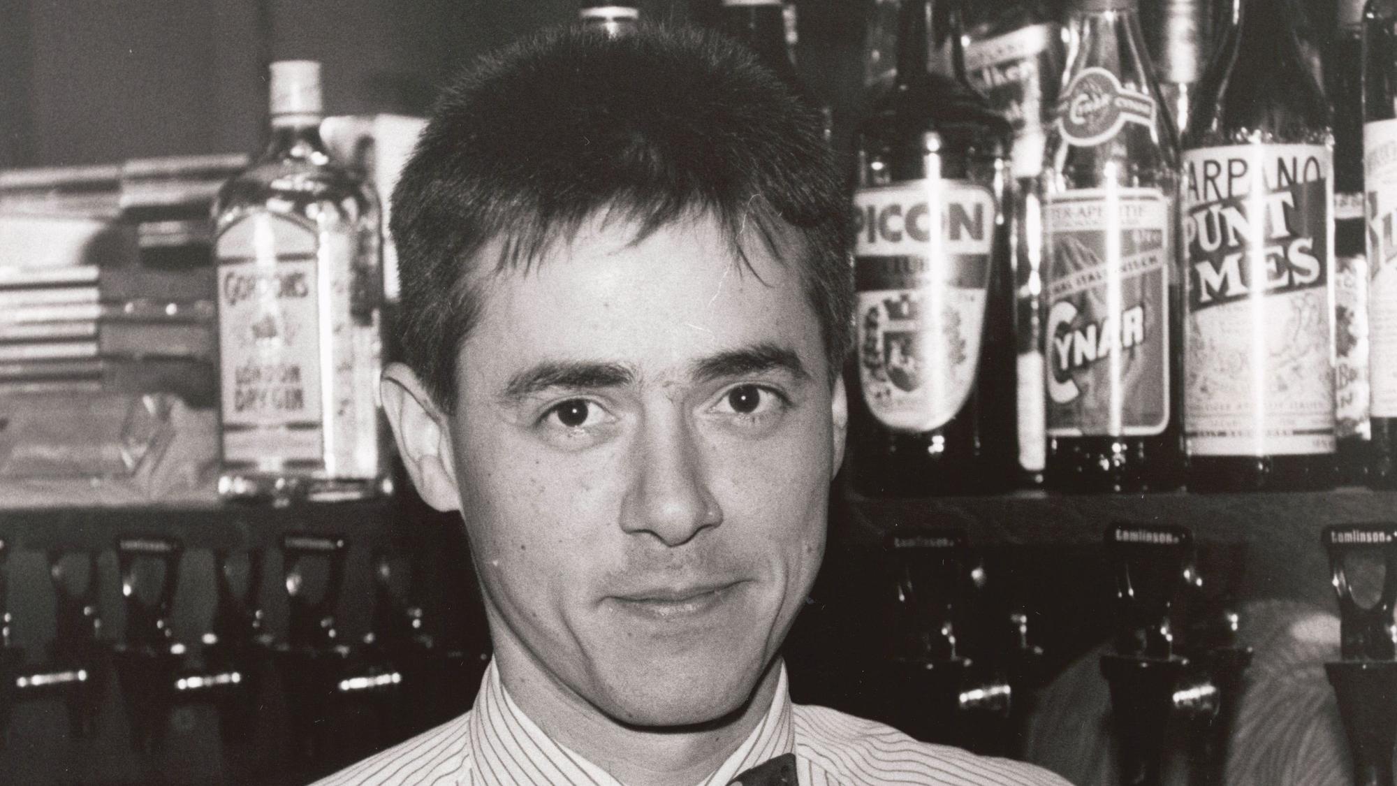 Die Fliege saß schon damals: Vincent Moissonnier in der 80er Jahren.