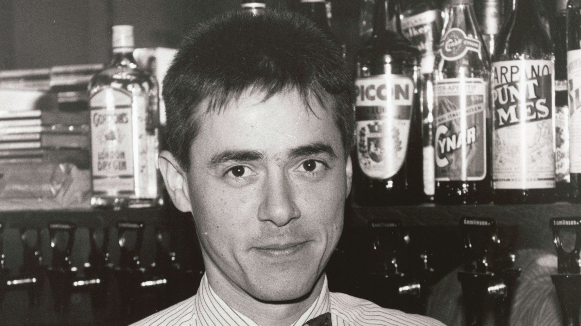 Die Fliege saß schon damals: Vincent Moissonnier in der 80er Jahren.