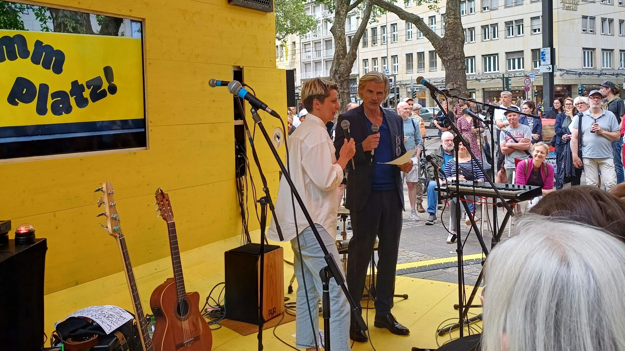 Der Beigeordnete Stefan Charles eröffnete die Veranstaltung.