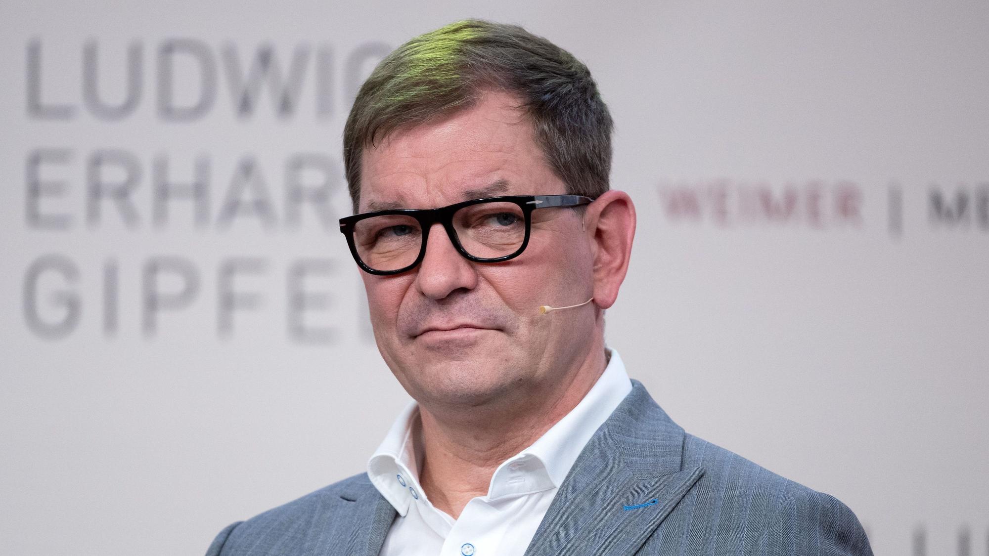 Markus Duesmann, Vorstandsvorsitzender der Audi AG, nimmt am Ludwig-Erhard-Gipfel teil.