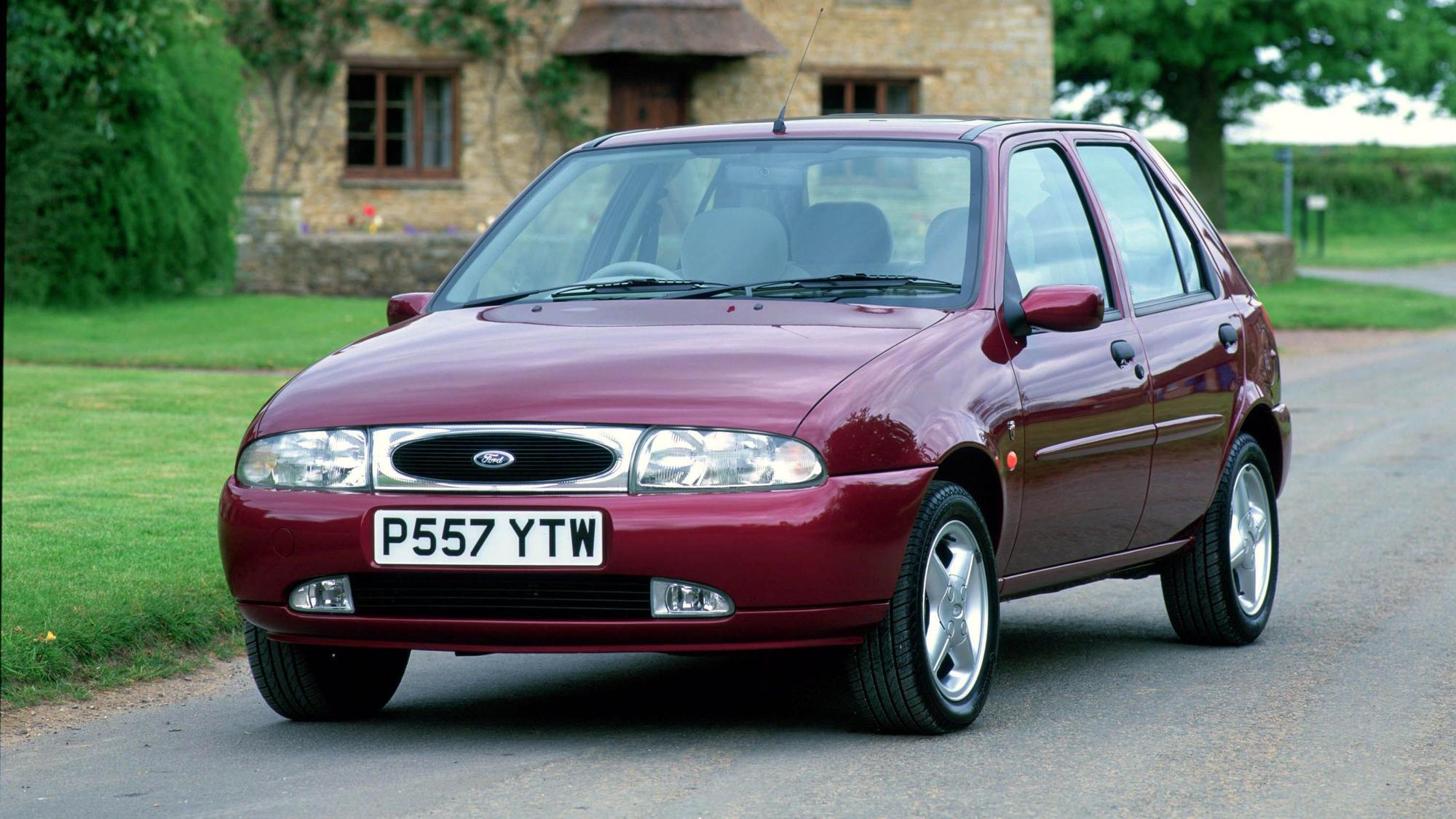 Ford Fiesta Gallery 1974 to 2013 - 1996 Ford Fiesta Ghia. (07/16/2013)