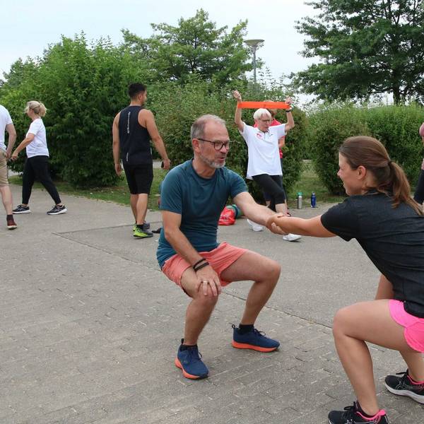 Andrea Milz bei Sportout TuS Oberpleis