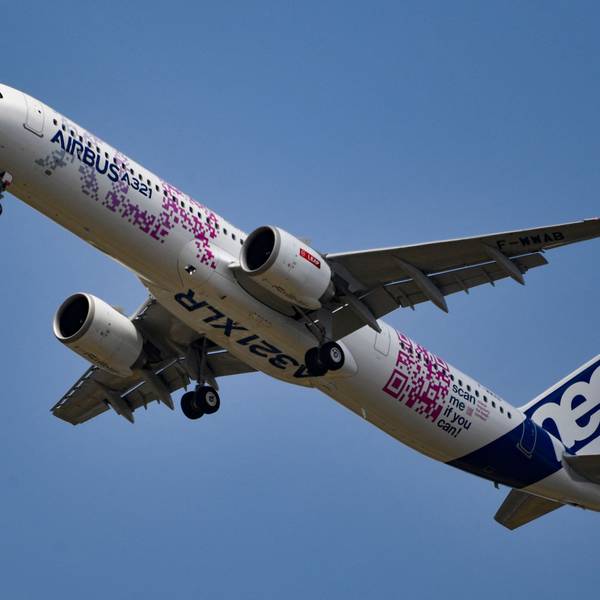 Ein Airbus des Typs A321. Mit einer ähnlichen Maschine flog auch Phil Stringer – als einzige Passagier. (Symbolbild)