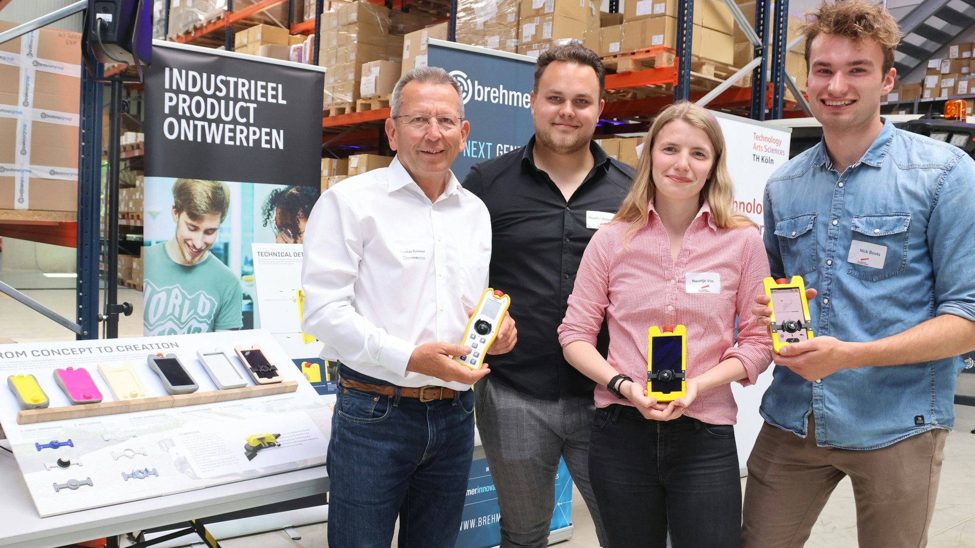 Im Gewerbegebiet Alte Ziegelei hat die oberbergische Brehmergroup eine neue Produktionsstätte eingerichtet. Zur Eröffnung des Standortes in Nümbrecht-Elsenroth begrüßte Thomas Brehmer auch Studierende aus den Niederlanden.