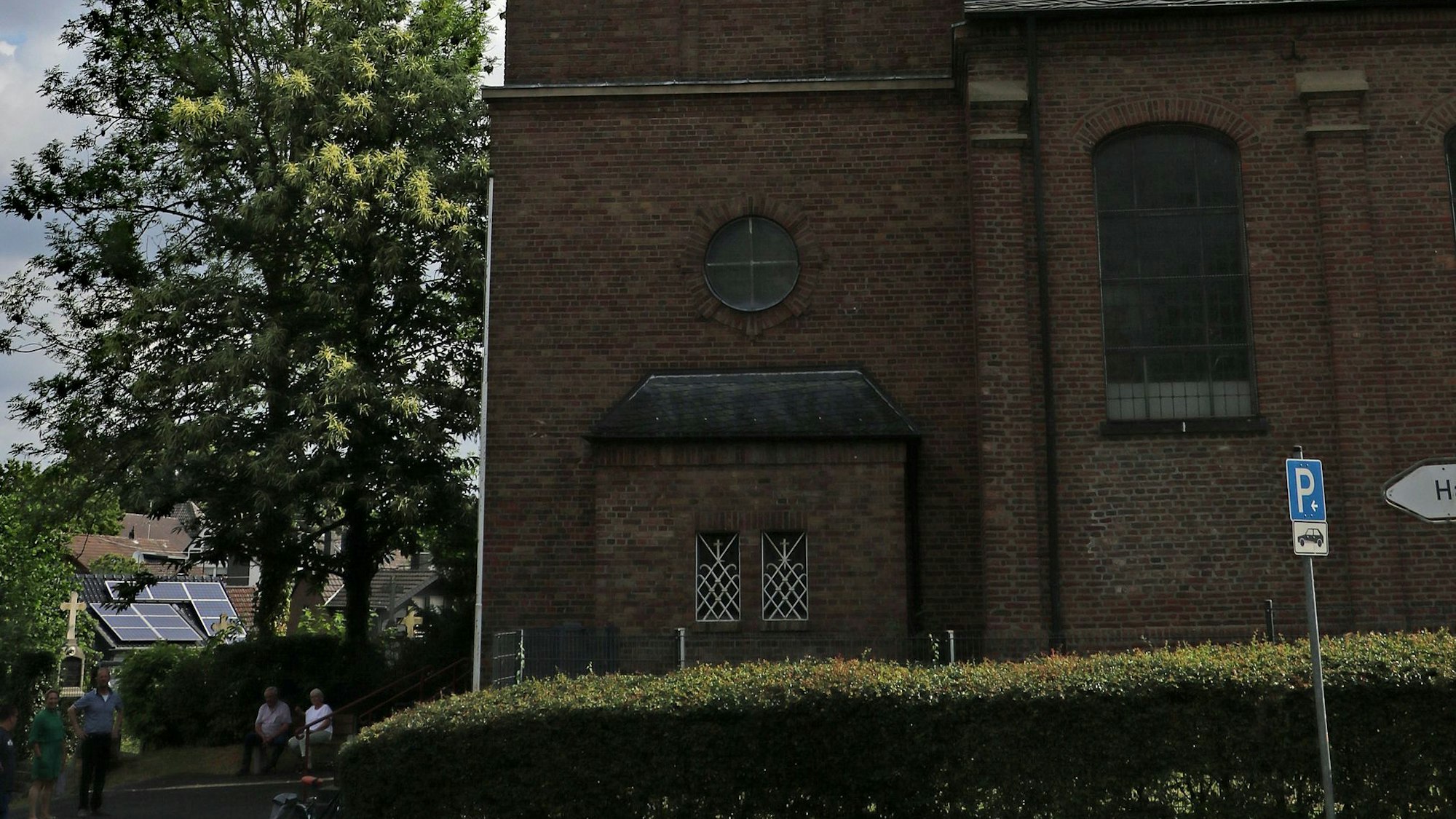 Die alte Pfarrkirche.