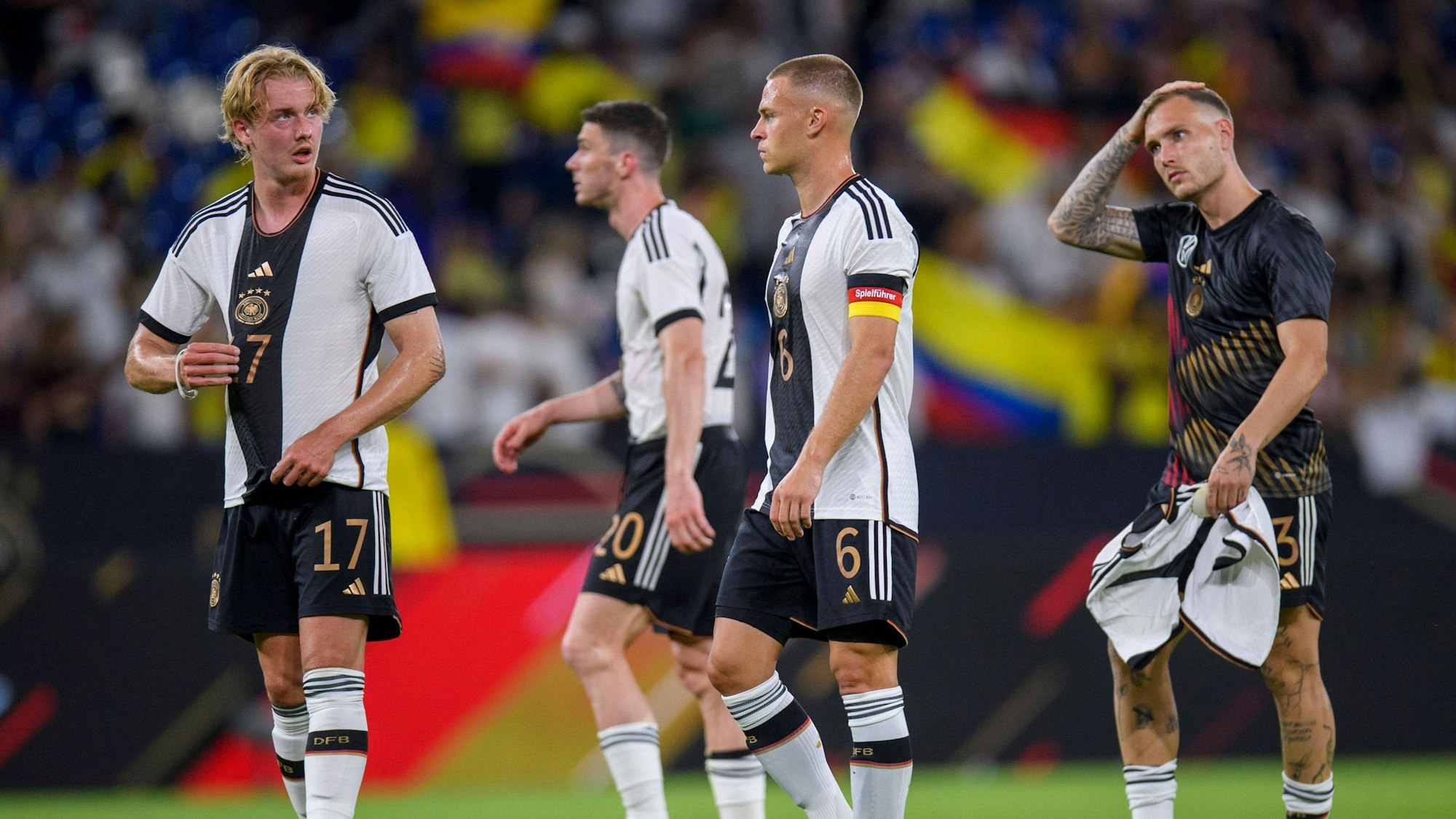 Enttäuschung bei Julian Brandt und Joshua Kimmich