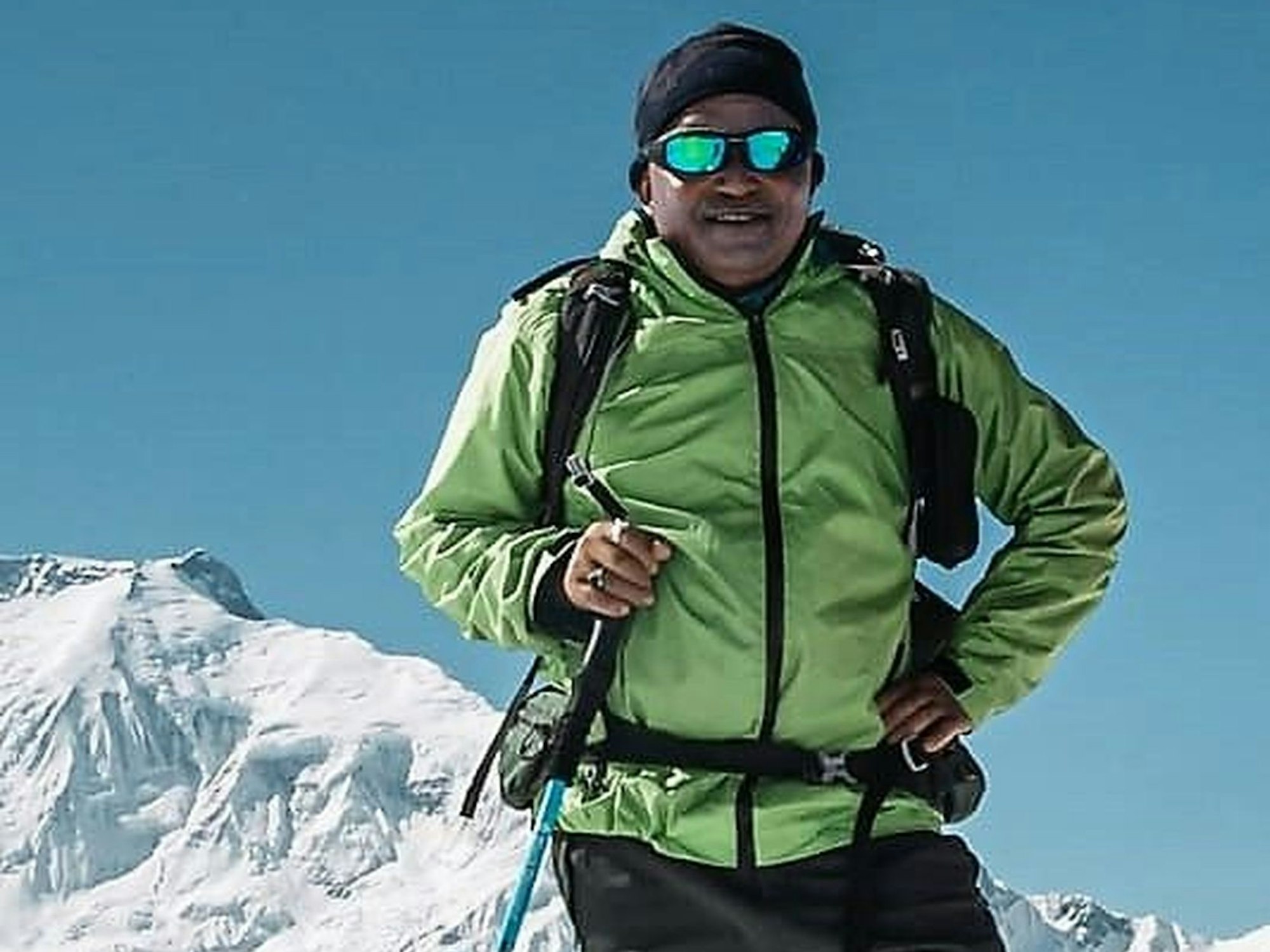 Bergführer Chhiri Bahadur Rai im Himalaya.