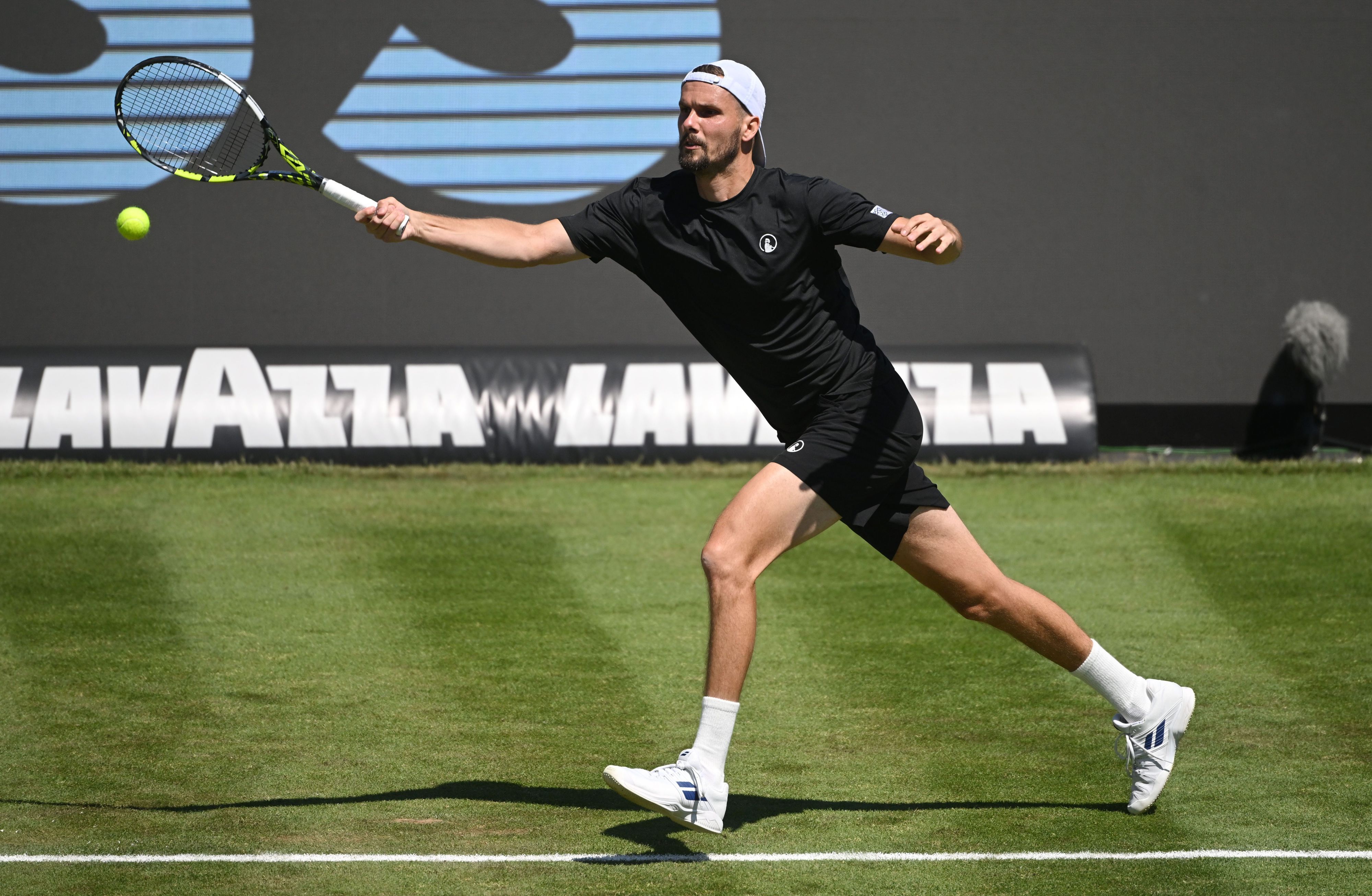 Oscar Otte beim Tennis-Duell.