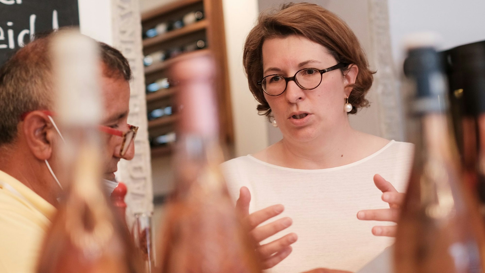 Romana Echensperger im Gespräch.