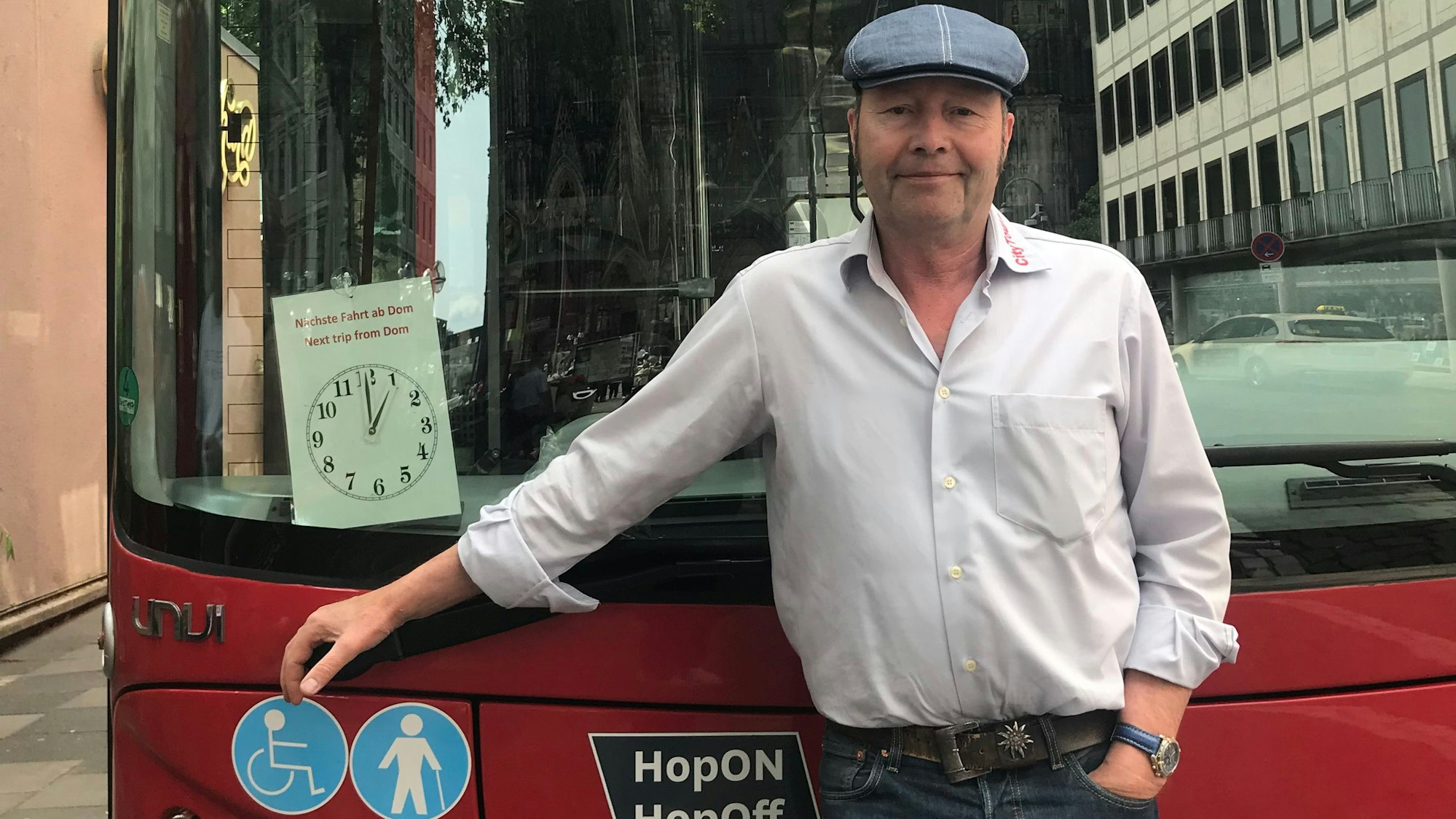 Busfahrer CityTours Jörg Weigel (63)