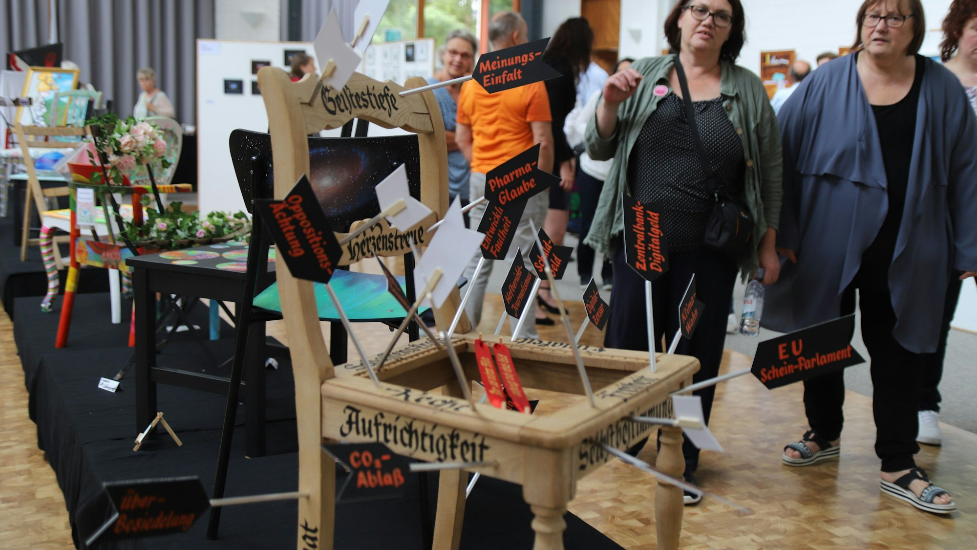 Künstler-Treff in Hennef.