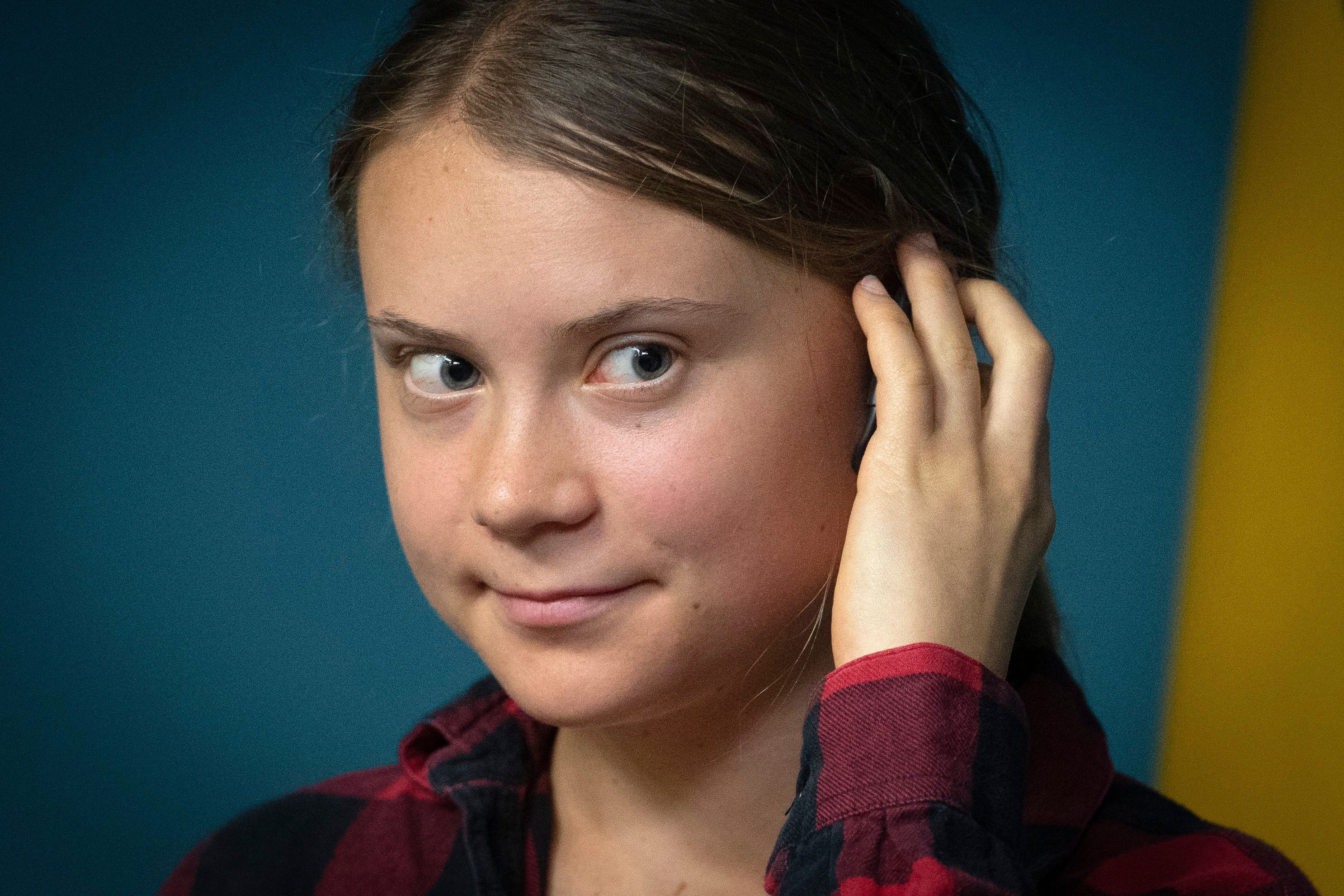 Greta Thunberg, Klima-Aktivistin aus Schweden.
