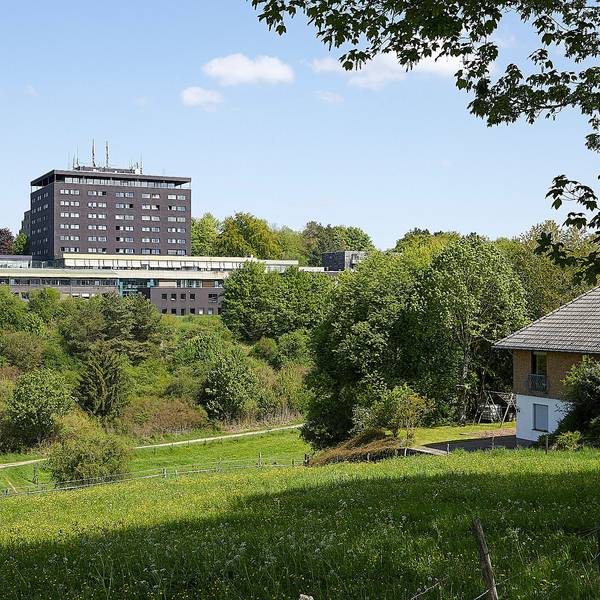 Das Gebäude der ehemaligen Eifelhöhen-Klinik in Marmagen