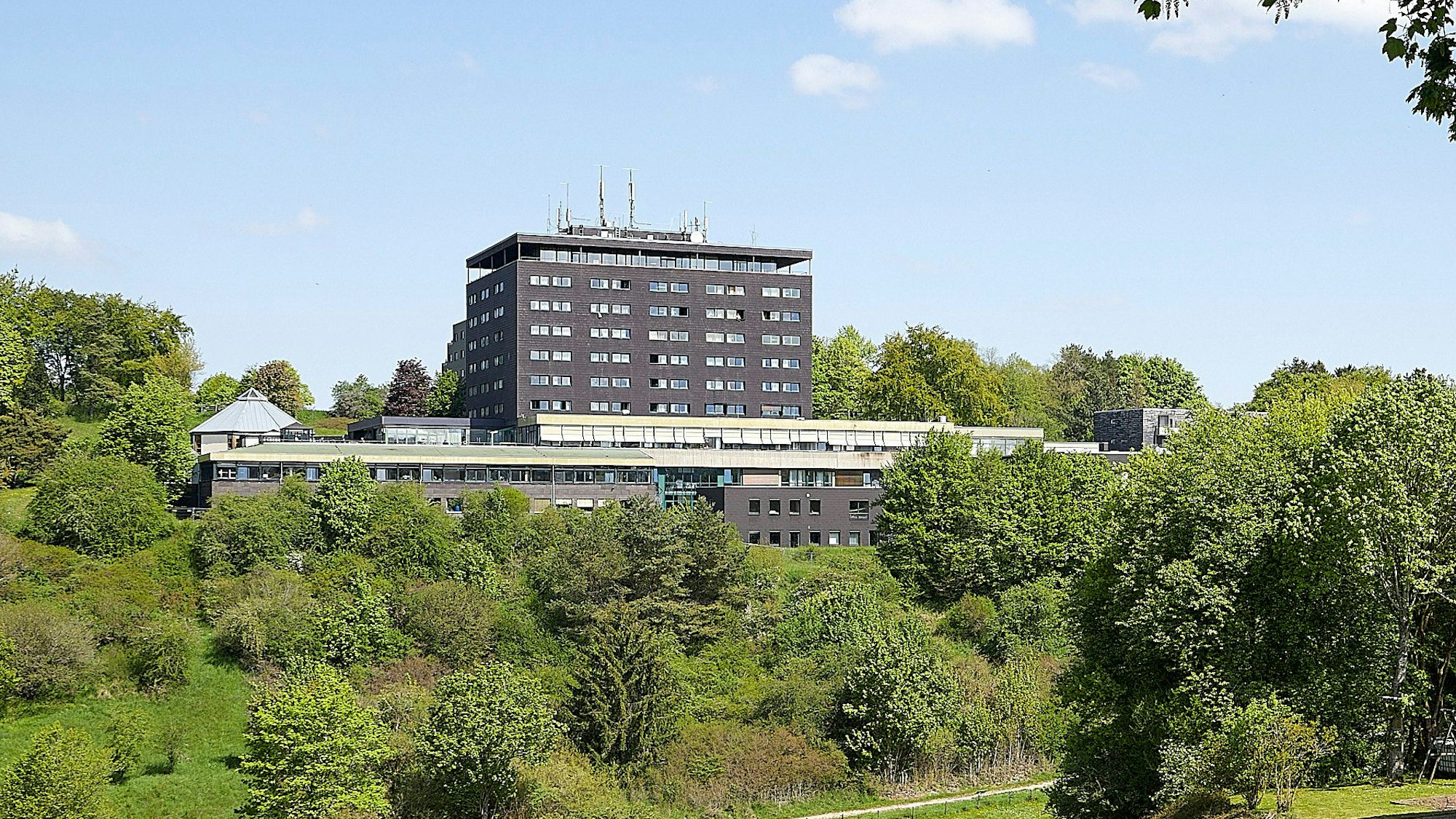 Das Gebäude der ehemaligen Eifelhöhen-Klinik in Marmagen