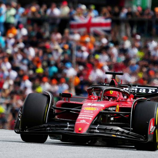 Ferrari's Monegasque driver Charles Leclerc competes during the Formula One Austrian Grand Prix at the Red Bull race track in Spielberg, Austria on July 2, 2023. (Photo by GEORG HOCHMUTH / APA / AFP) / Austria OUT