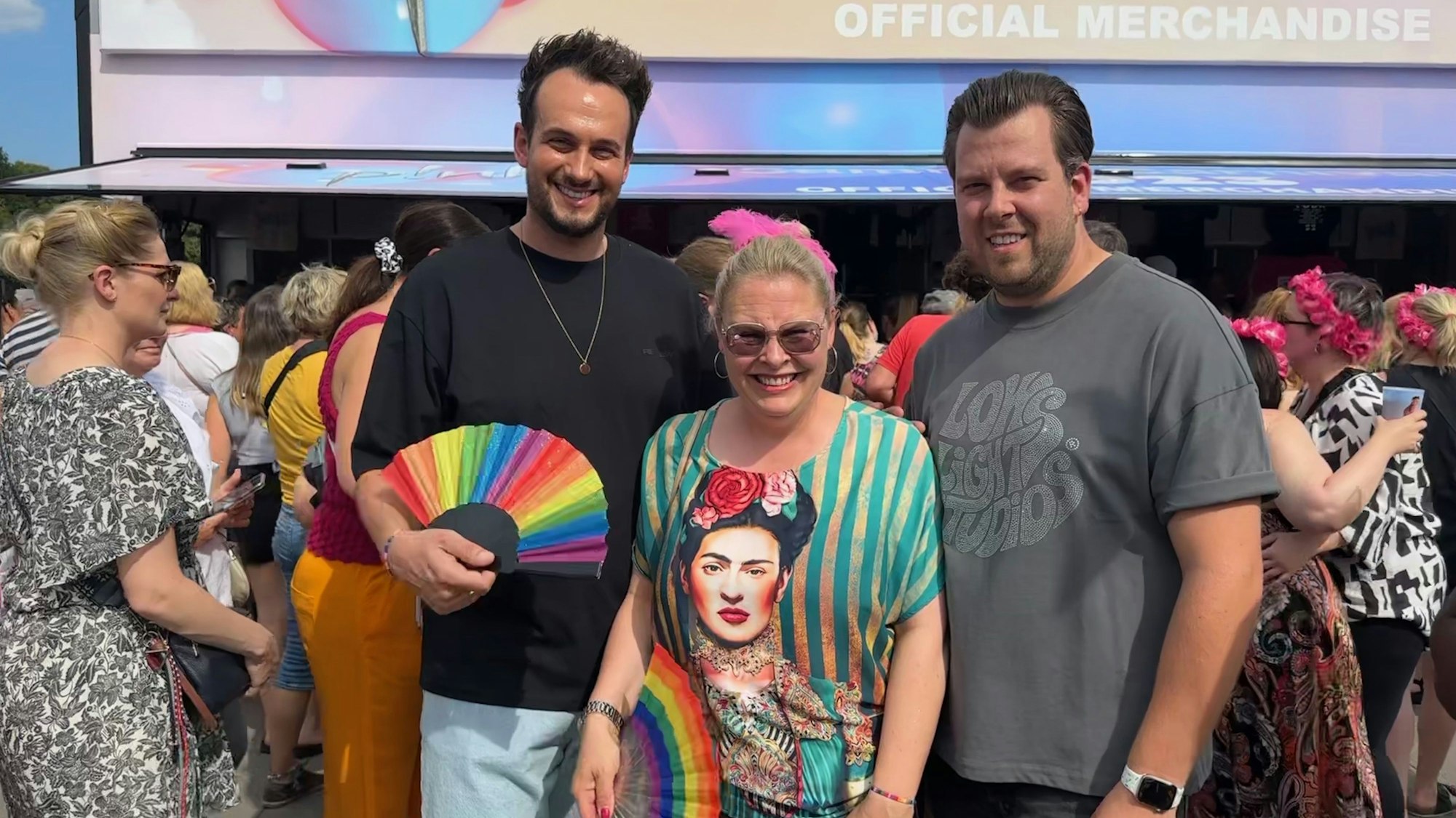 Mike, Stefan und Marie