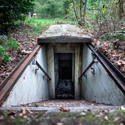 Ein früherer Bunker in Xanten, Nordrhein-Westfalen prüft die Reaktivierung von Schutzräumen. (Archivbild)