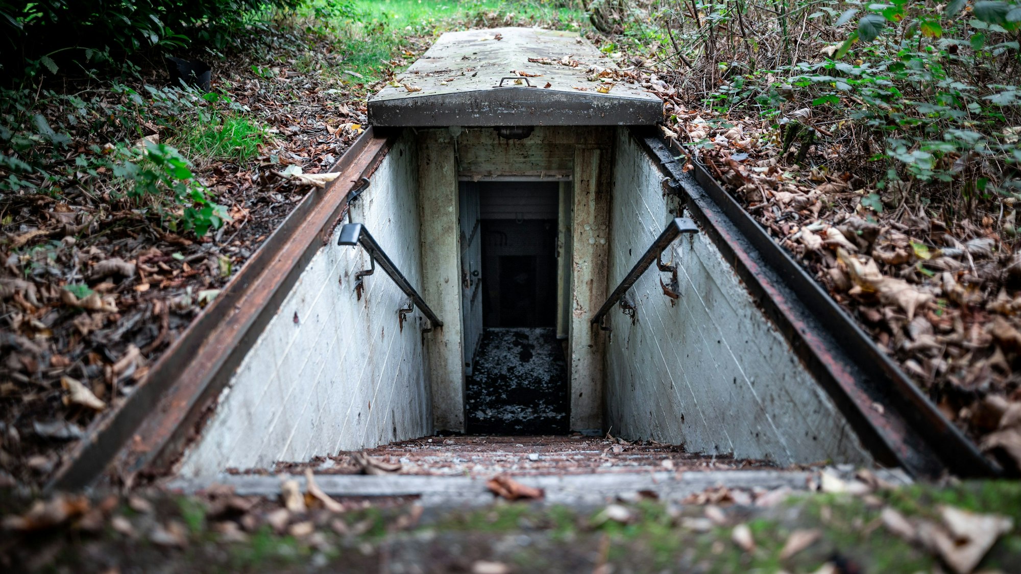 Ein früherer Bunker in Xanten, Nordrhein-Westfalen prüft die Reaktivierung von Schutzräumen. (Archivbild)