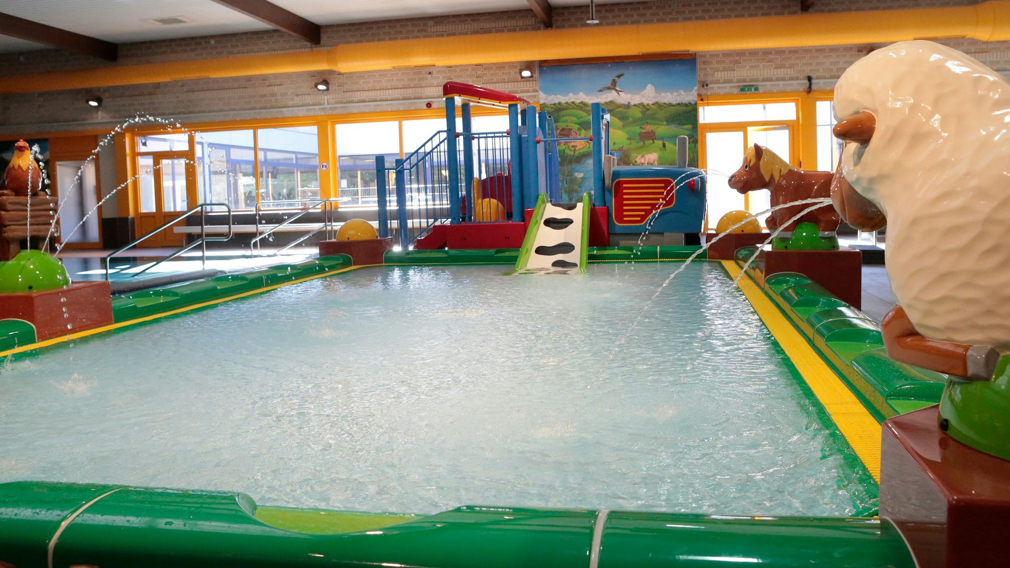 Das Kinderbecken im Lindlarer Schwimmbad.