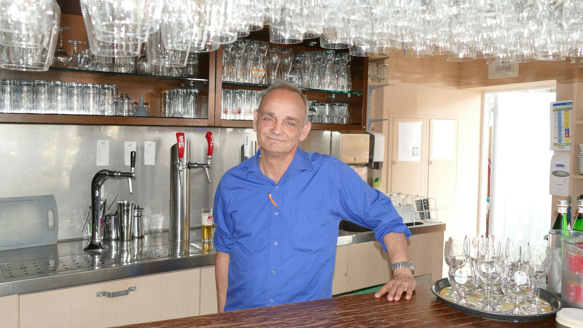 Betriebsleiter Gregor Schneider weiß, wie man die Gäste verwöhnt.