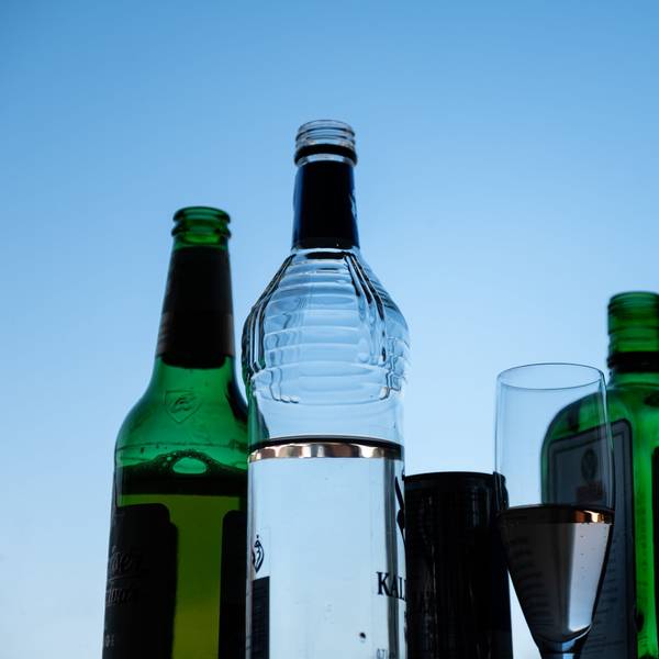 Verschiedene alkoholische Getränke