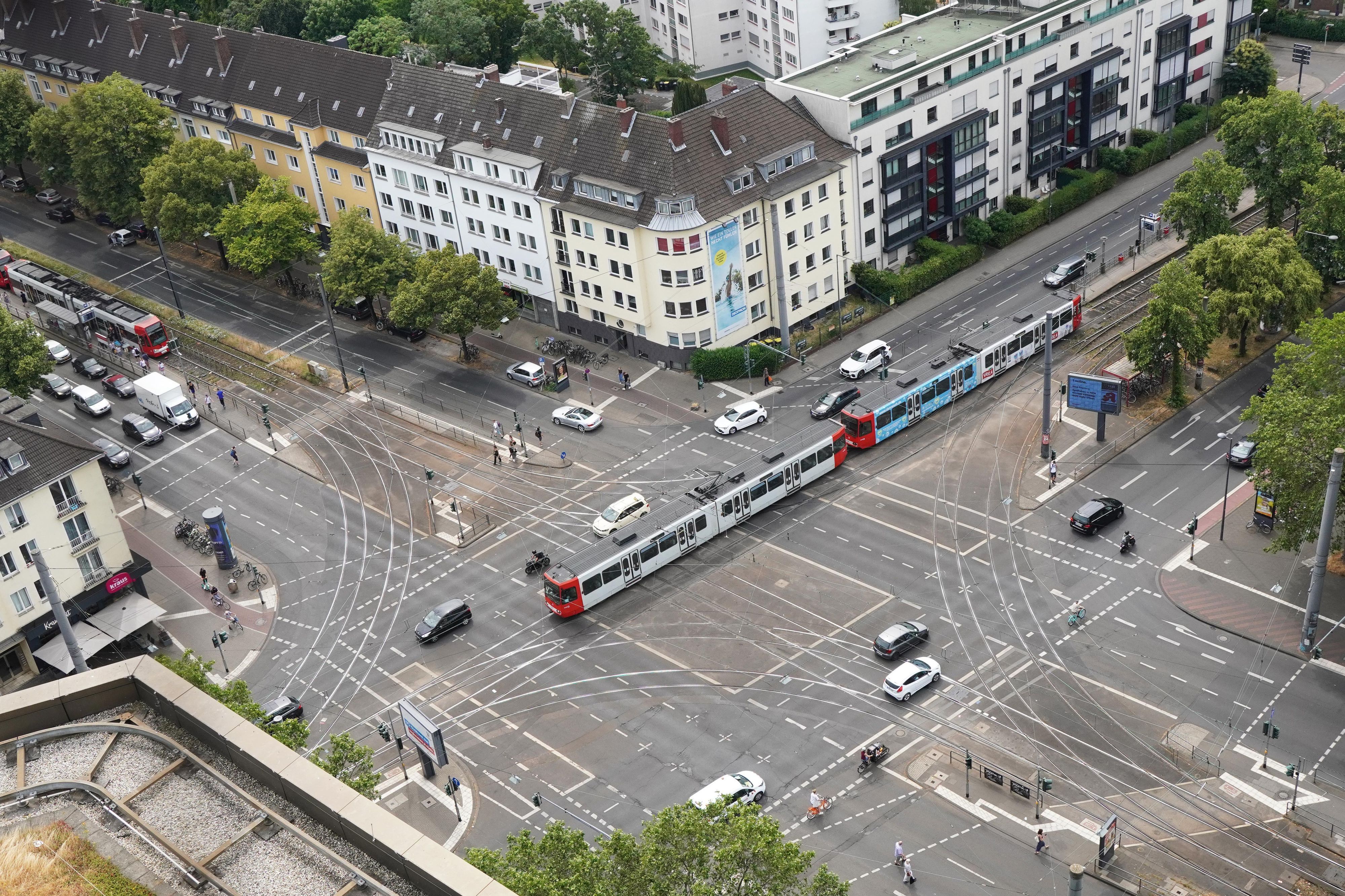 Die Kreuzung Aachener Straße/Gürtel (Archivbild)