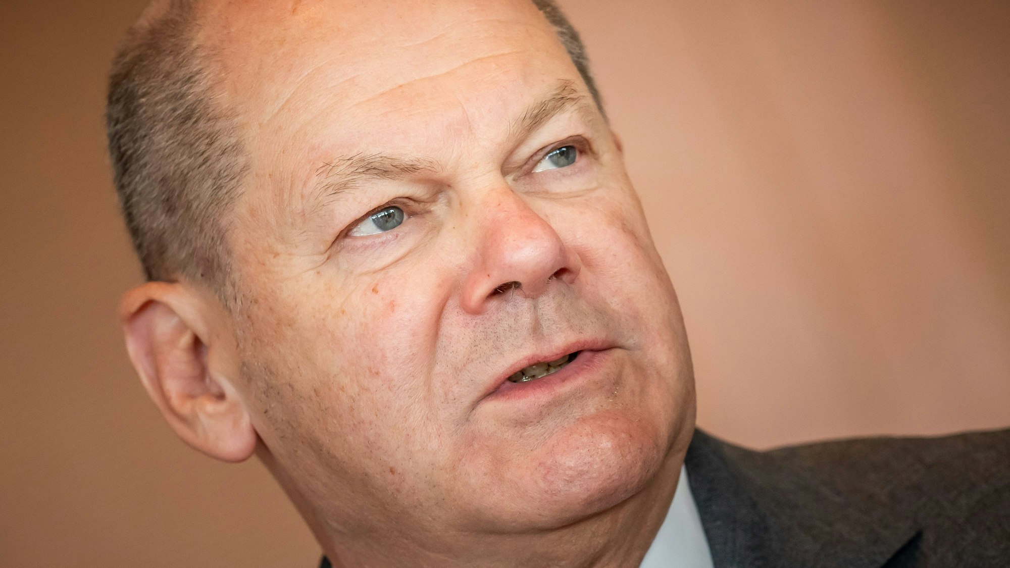 Bundeskanzler Olaf Scholz (SPD).