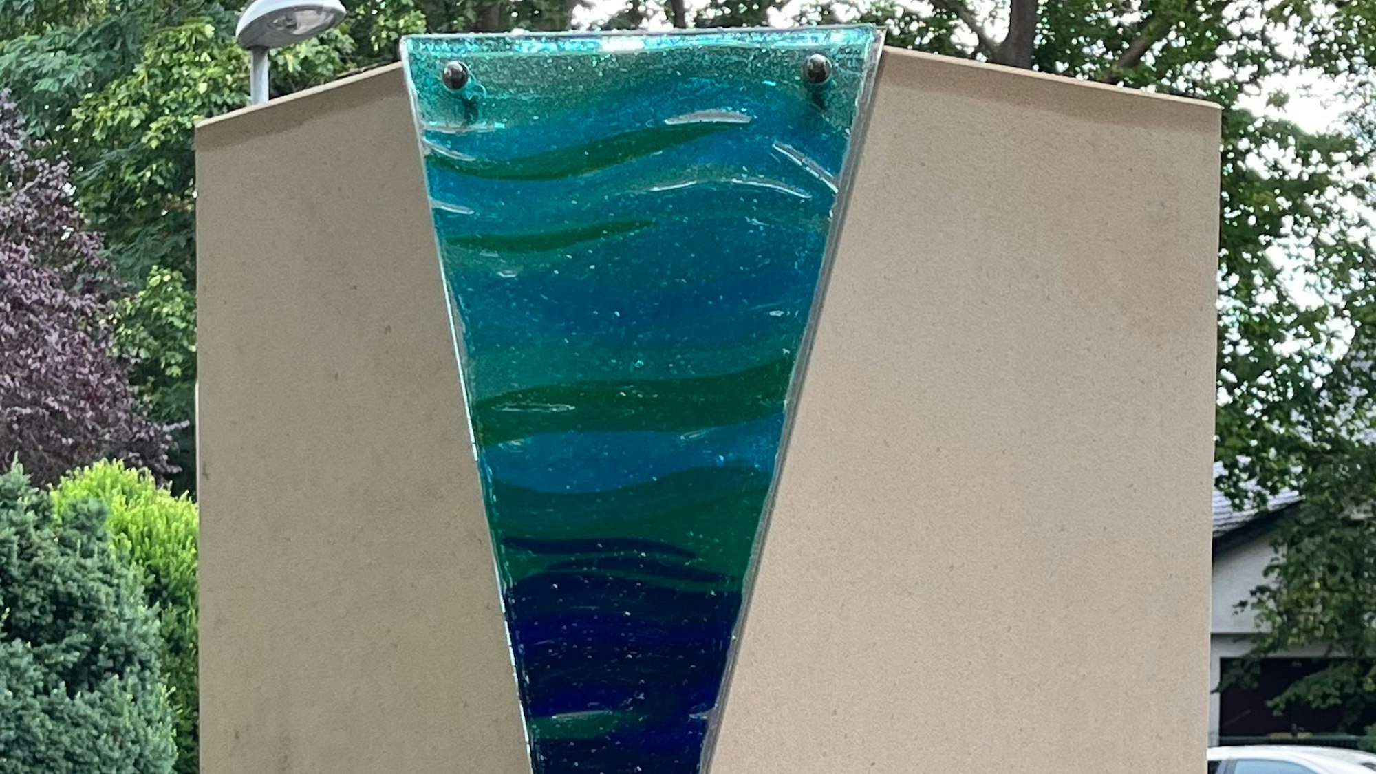 14.7.2023 Einweihung einer Gedächtsnisstele zur Flutkatastrophe in Rheinbach