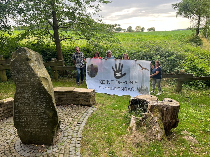 HennefMeisenbach Bürger kämpfen gegen ErddeponiePläne Rundschau Online