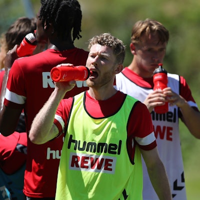 Florian Kainz beim Training.