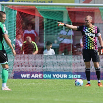 Marvin Schwäbe beim Blitzturnier im Trainingslager in Maria Alm