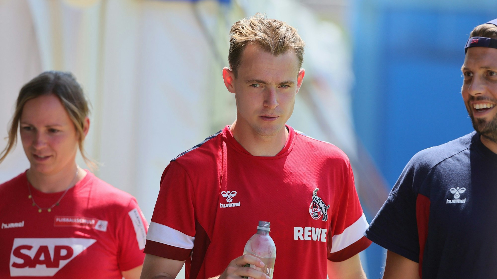 Jakob Christensen beim Trainingslager in Maria Alm