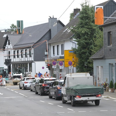 Baustelle-Heiligenhaus-Reportage Leben mit der Baustelle
