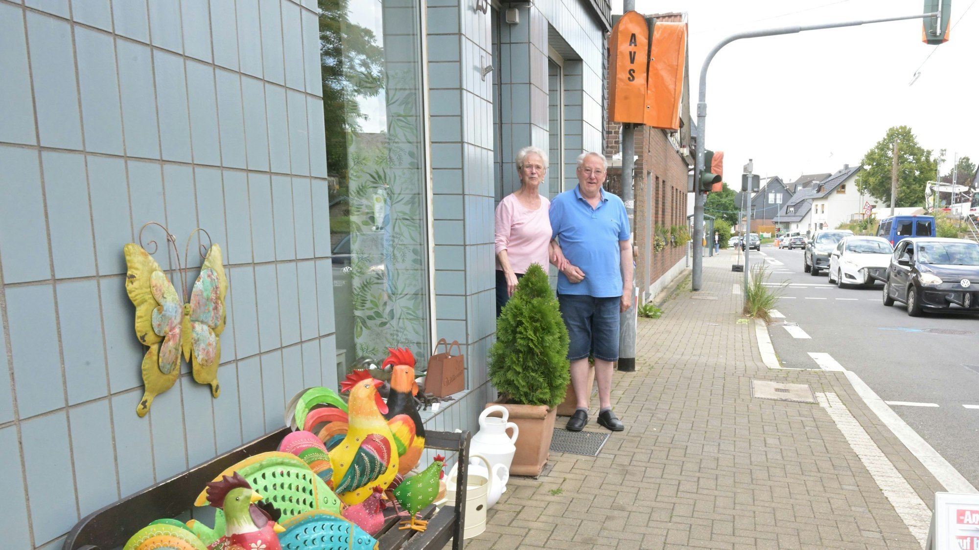 Helmut und Helga Daubenbüchel vom Geschenkeladen Heiligenhaus