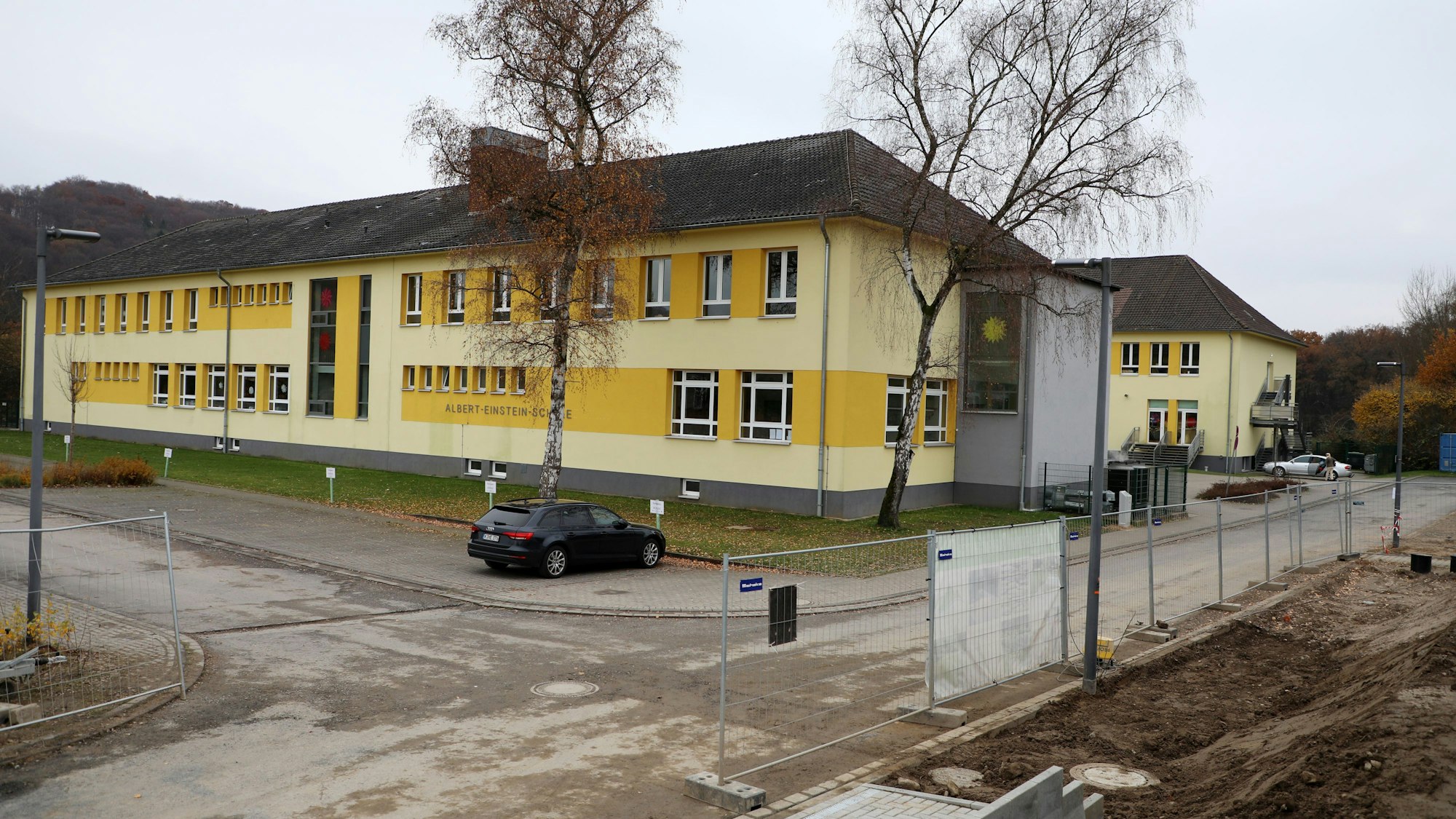 Die Albert-Einstein-Schule des Kreises in Rösrath war vom Katastrophen-Hochwasser am 14./17. Juli 2021 stark betroffen.