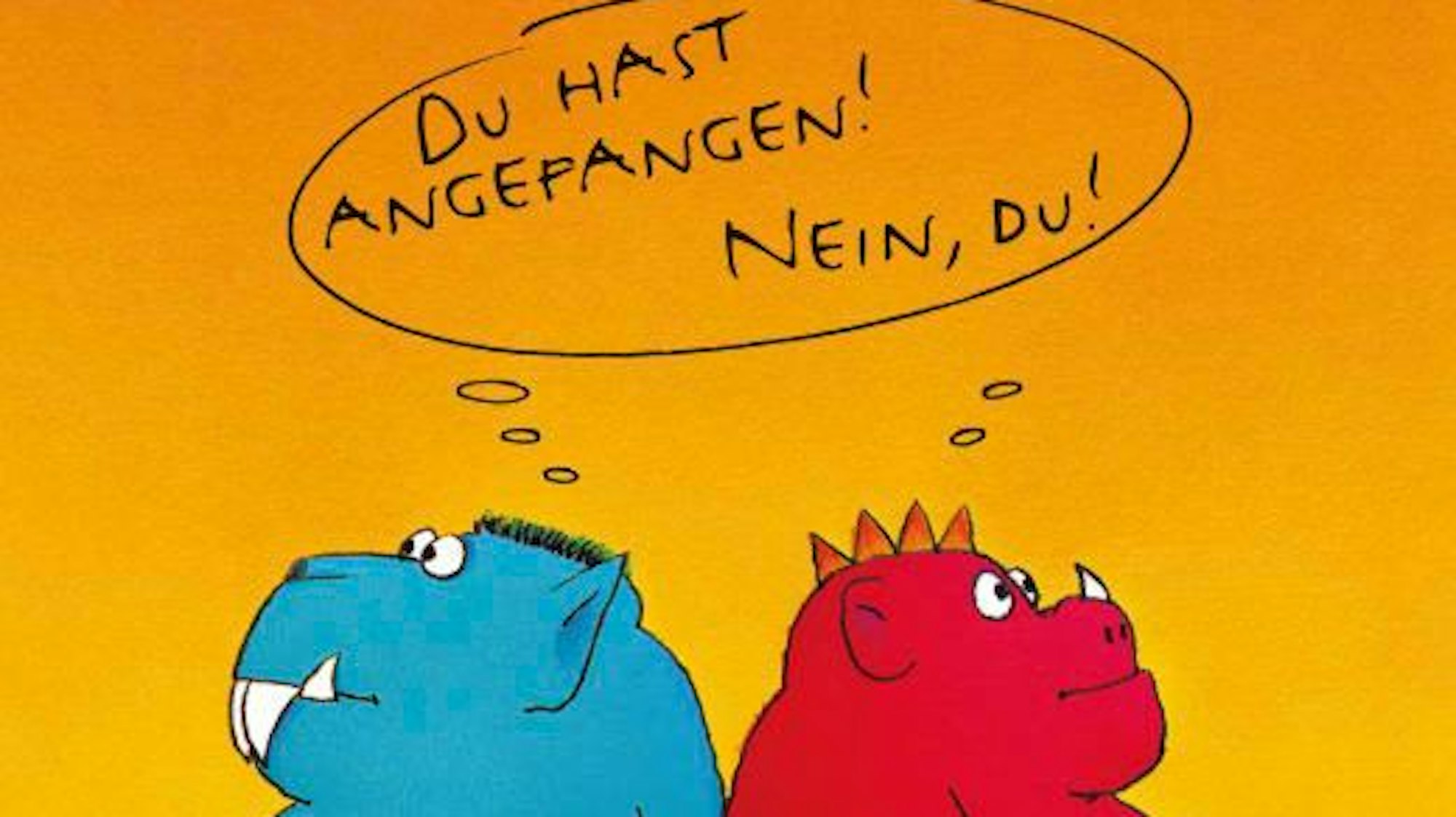 Cover Du hast angefangen, nein Du