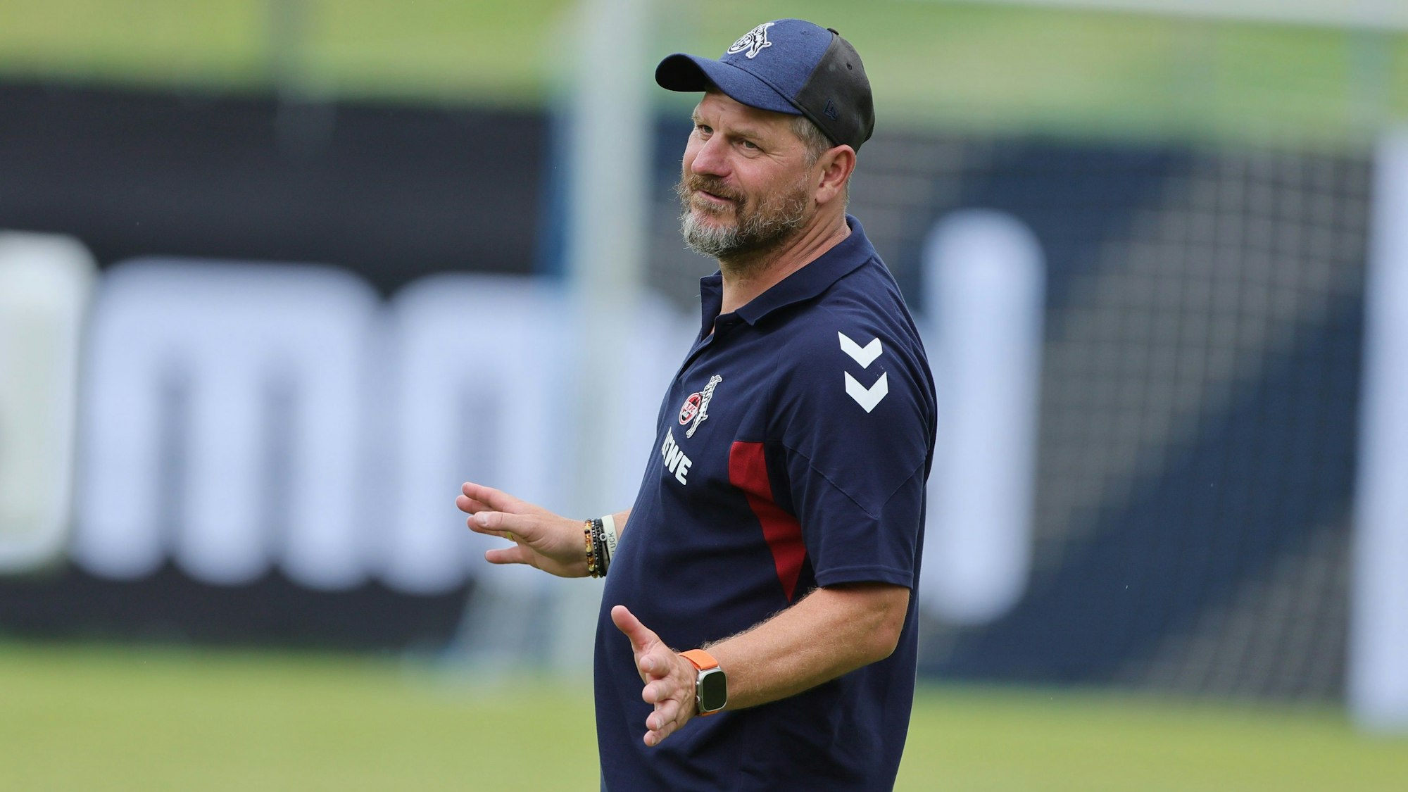 Steffen Baumgart beim Training in Maria Alm