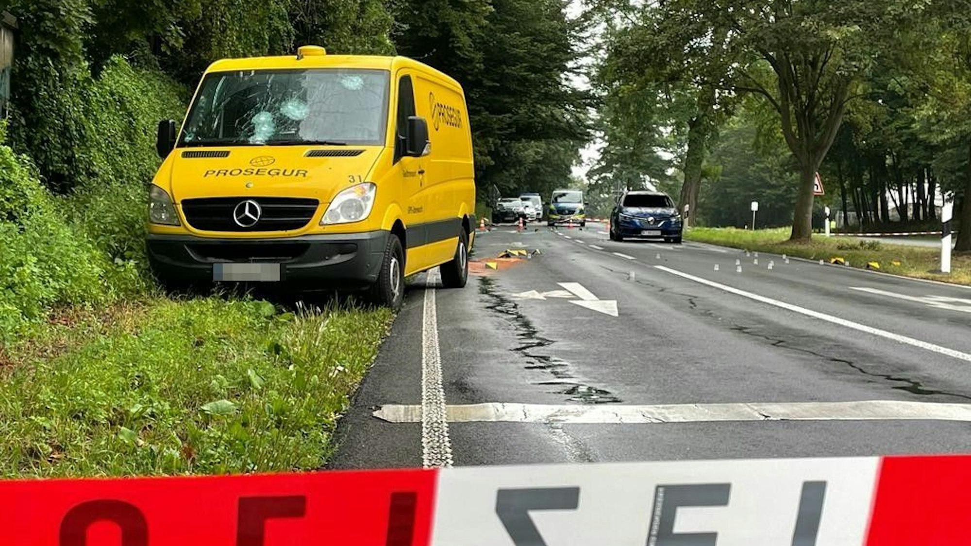 Im Juli 2023 fand der Überfall auf einen Geldtransporter statt.