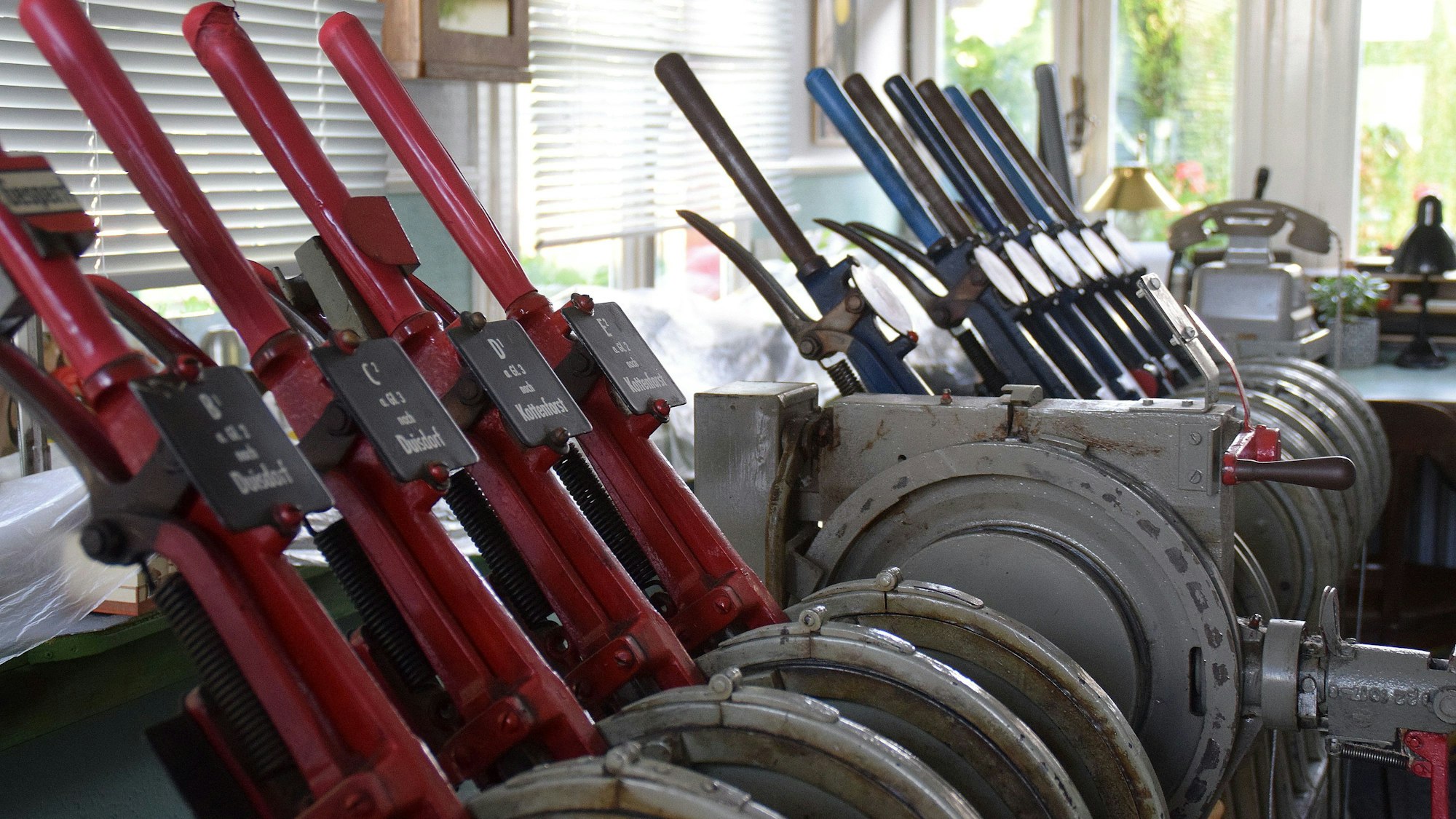 Alte Stellwerkstechnik ist heute im Museum zu sehen.