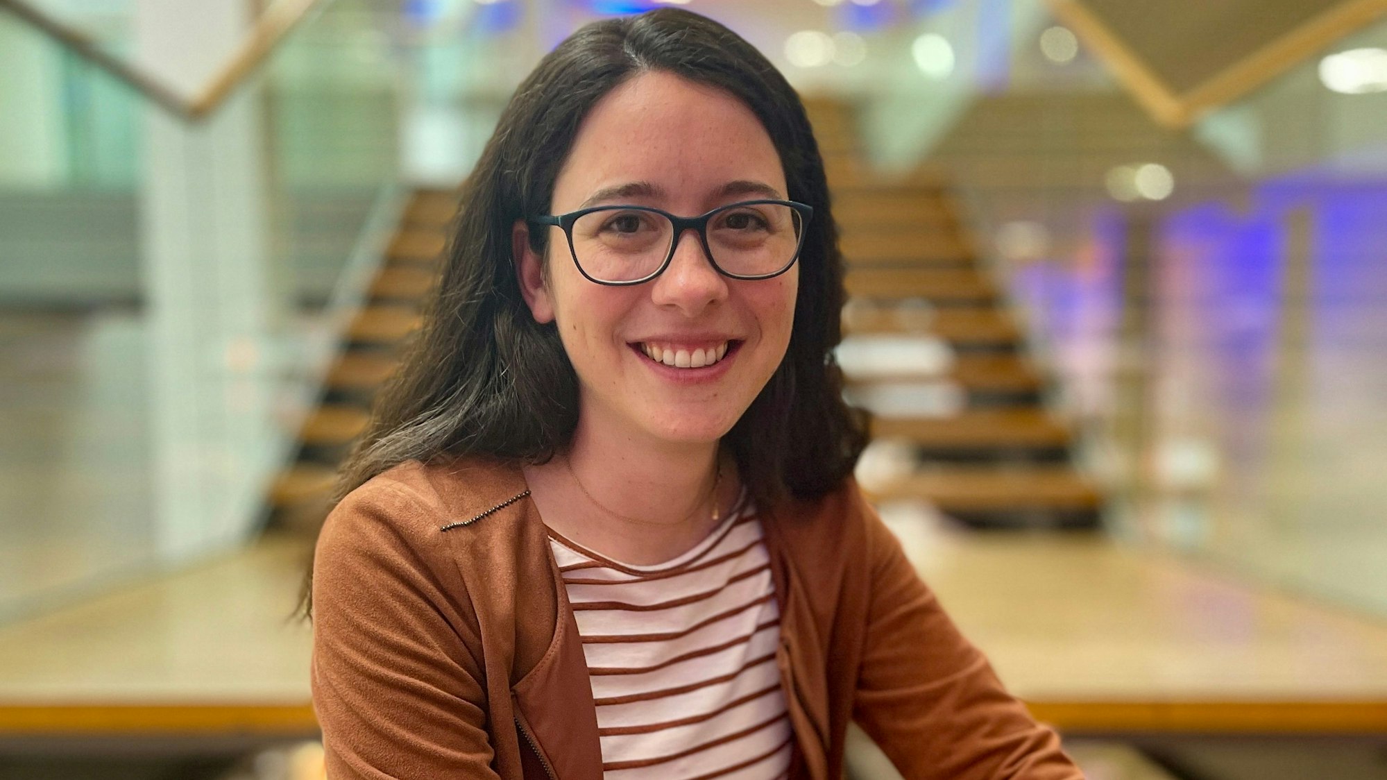 Auf dem Foto ist die Kreisvorsitzende der CDU, Romina Plonsker, zu sehen.