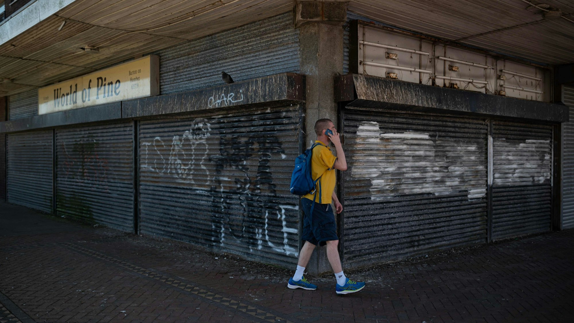 Ein Passant in Grimsby